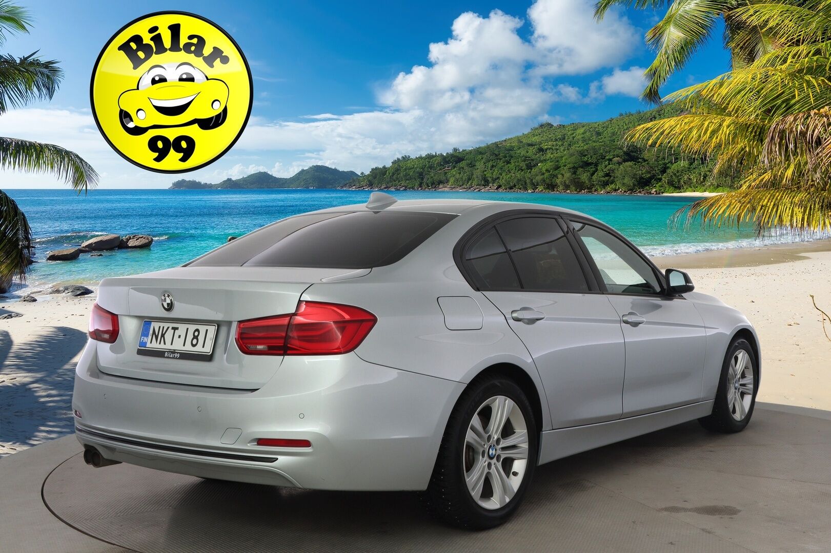 BMW 320 2017 F30 Sedan 320d A xDrive Business Exclusive Edition Sport *Suomi-auto / Tutkat edessä ja takana / Vakkari / Nahkasisusta / Sport-penkit* - *Juuri katsastettu / Adapt. LED-ajovalot / Hifi / 2x Renkaat & Vanteet / Lämmitettävä M-sport ratti /  Ei Adblue-järjestelmää* - HULLUT AVAJAISHULINAT KORKOTARJOUS 3,29 %