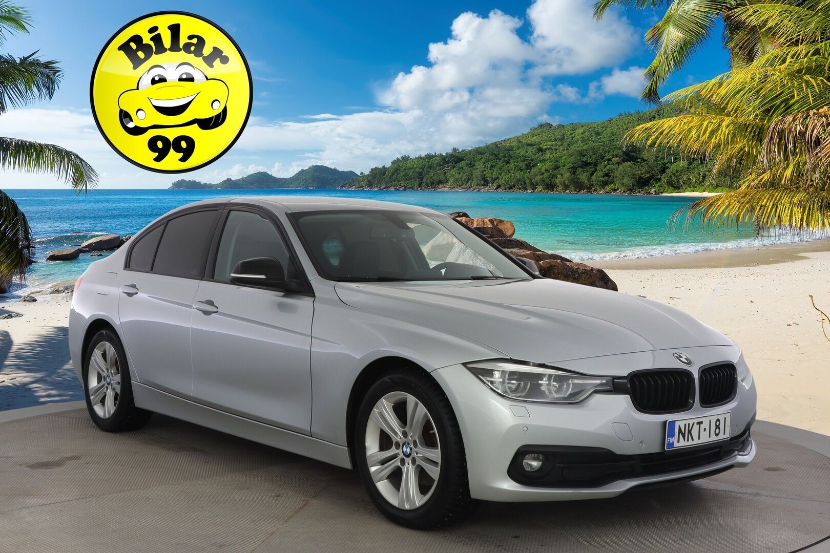 BMW 320 2017 F30 Sedan 320d A xDrive Business Exclusive Edition Sport *Suomi-auto / Tutkat edessä ja takana / Vakkari / Nahkasisusta / Sport-penkit* - *Adapt. LED-ajovalot / 2x Renkaat & Vanteet / Lämmitettävä M-sport ratti /  Ei Adblue-järjestelmää*