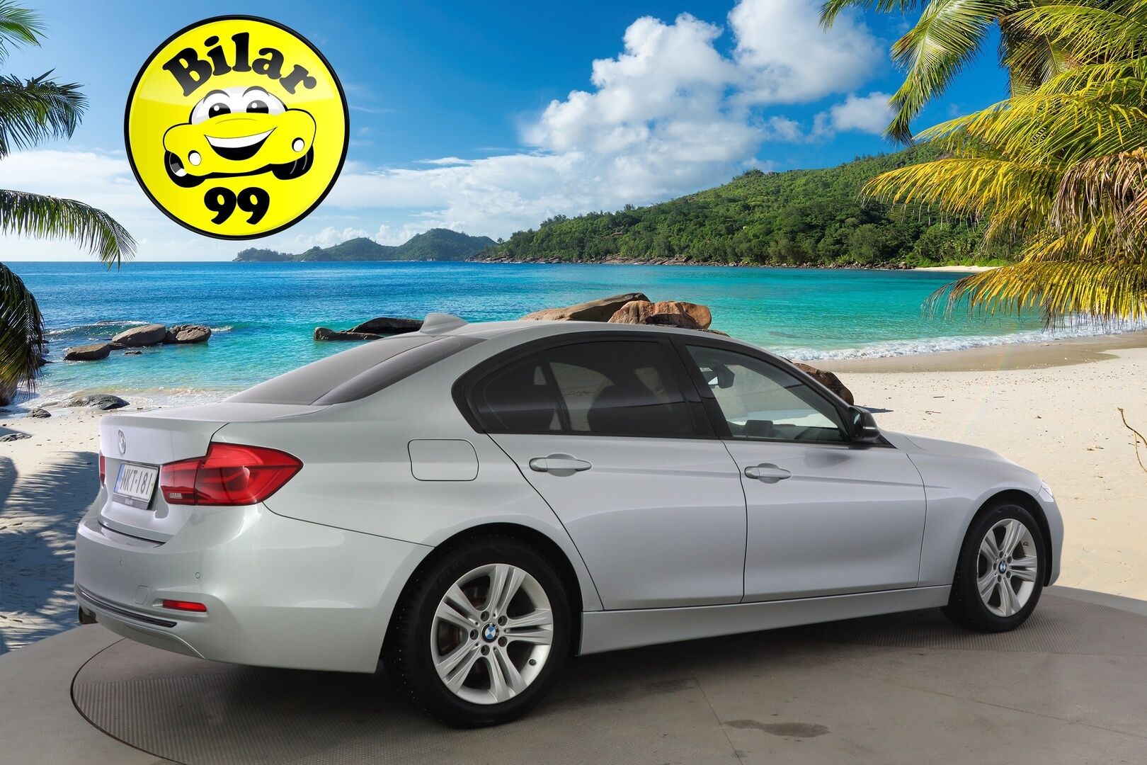 BMW 320 2017 F30 Sedan 320d A xDrive Business Exclusive Edition Sport *Suomi-auto / Tutkat edessä ja takana / Vakkari / Nahkasisusta / Sport-penkit* - *Juuri katsastettu / Adapt. LED-ajovalot / Hifi / 2x Renkaat & Vanteet / Lämmitettävä M-sport ratti /  Ei Adblue-järjestelmää* - HULLUT AVAJAISHULINAT KORKOTARJOUS 3,29 %