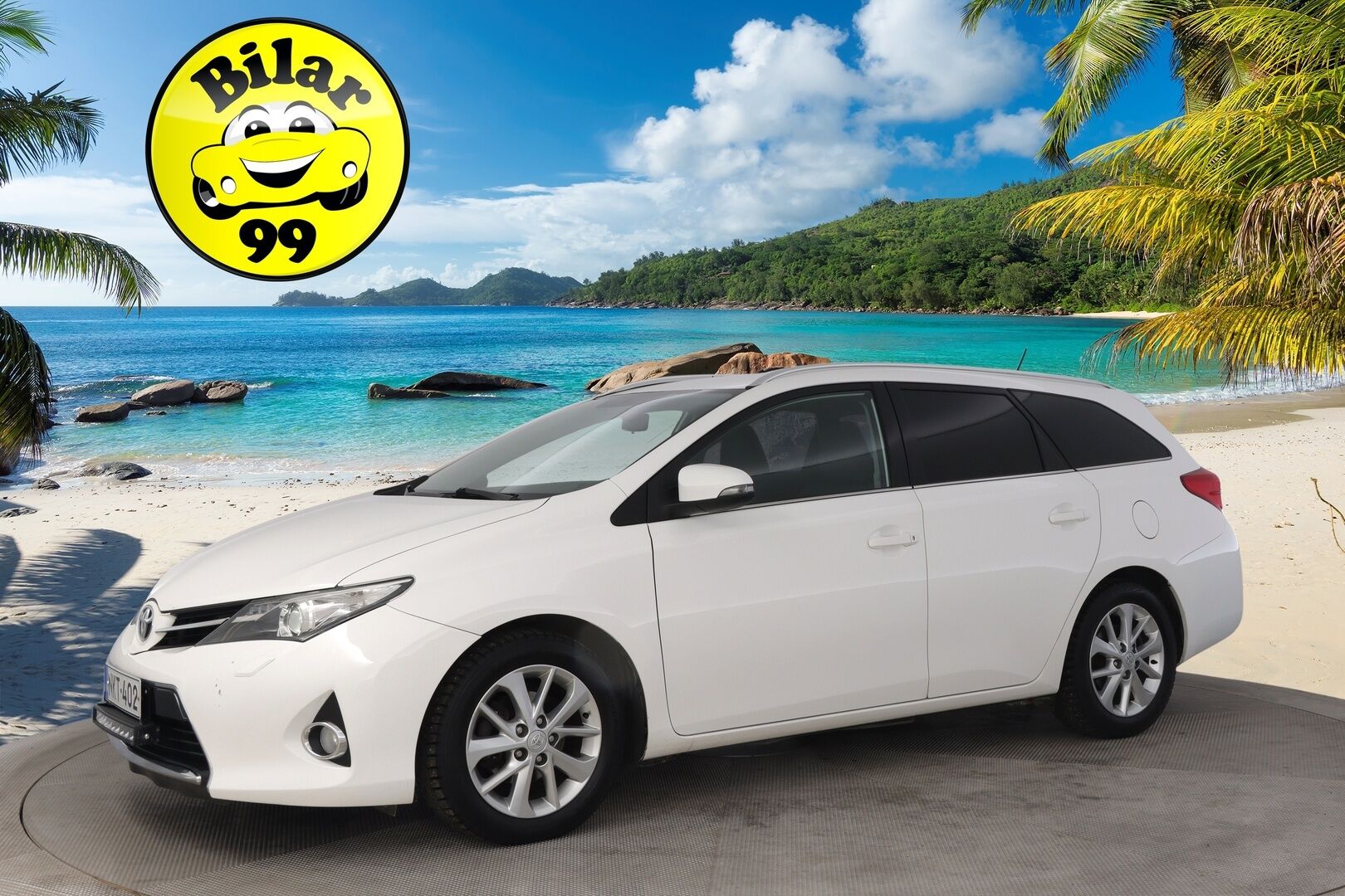 Toyota Auris 2014 Touring Sports 1,6 Valvematic Active Edition Multidrive S *Kamera / Lohko / Navi / Vakkari / BT* - 2x renkaat aluilla / Juuri huollettu / Led lisävalo 