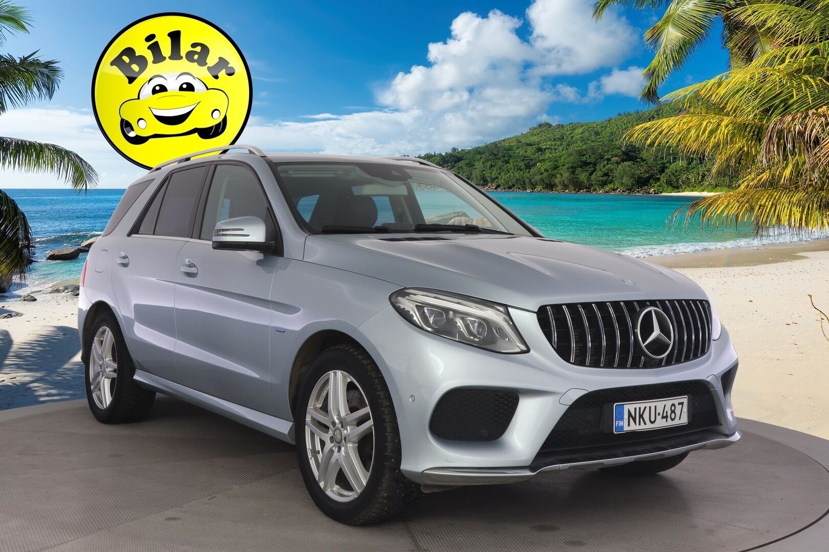 Mercedes-Benz GLE 2015 500 e 4MATIC AMG - H&K | Comand | LED | BLIS | Lane assist | IHC+ | Nahat | Juuri huollettu