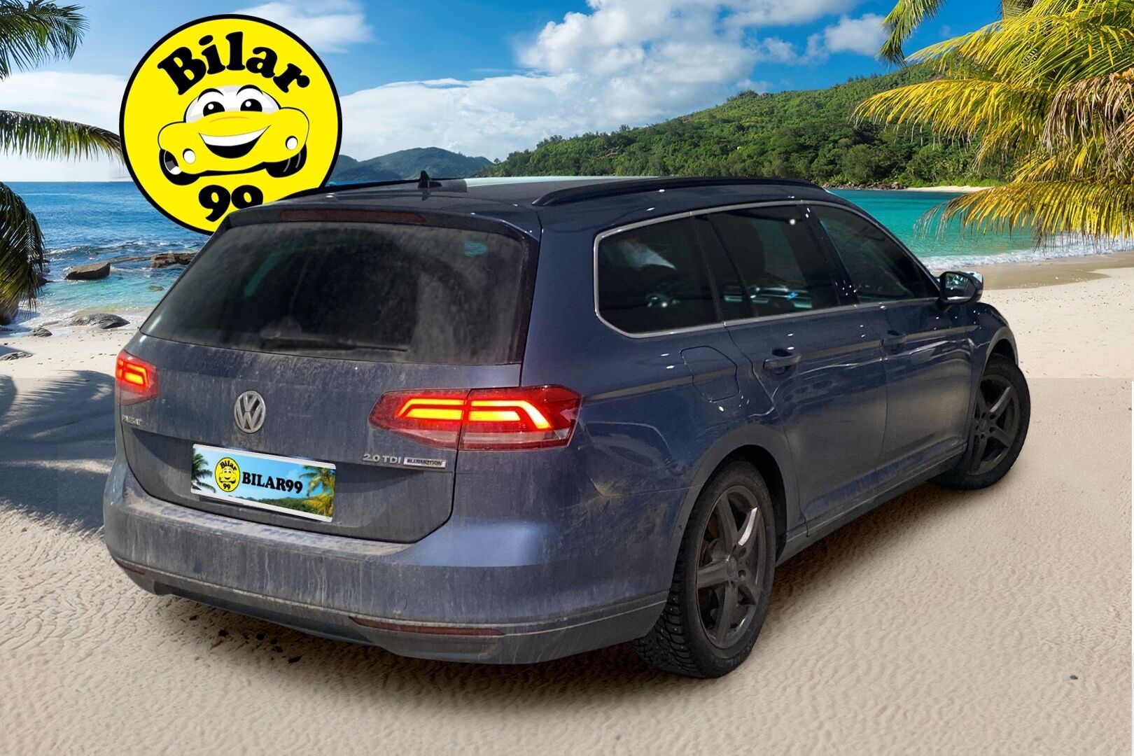 Volkswagen Passat 2017 Variant Comfortline 2,0 TDI 110 kW (150 hv) DSG *ACC / Webasto / LED / Koukku / Parkkitutkat / Sähköluukku* - Suomi-auto / Jakohihna vaihdettu 2024 / Kahdet renkaat vanteilla