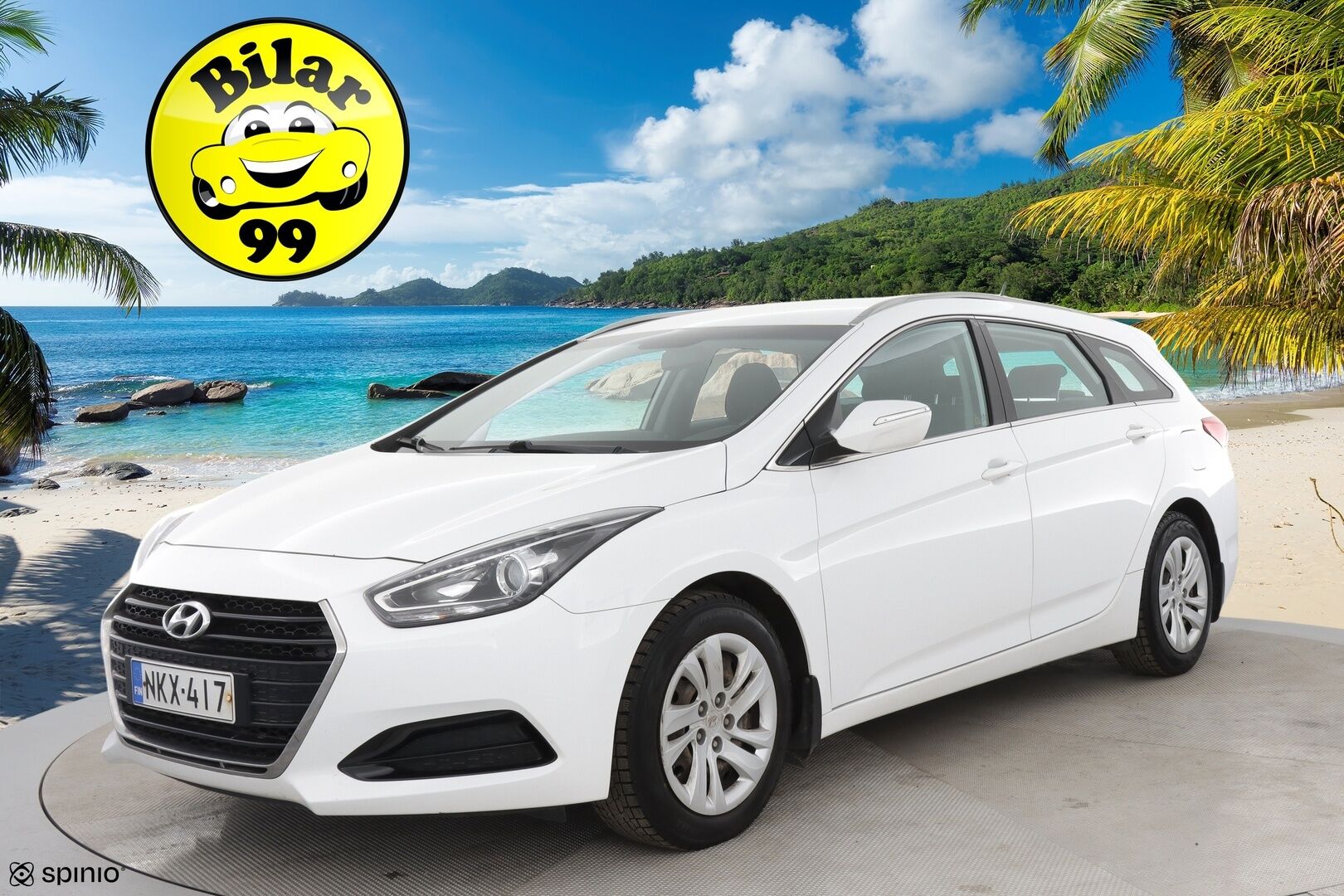 Hyundai i40 Wagon 2018 1,6 6MT ISG Classic * Vakkari / Bluetooth / Ilmastointi * - 2-omisteinen / Suomi-auto / 2 x hyväkuntoiset renkaat - HULLUT AVAJAISHULINAT KORKOTARJOUS 3,29 %