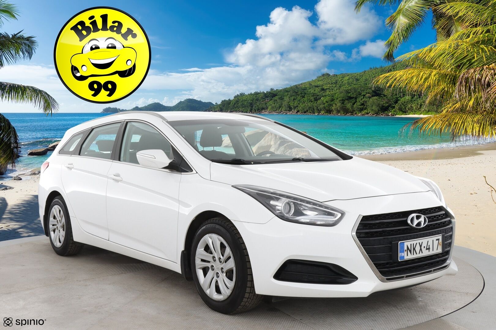 Hyundai i40 Wagon 2018 1,6 6MT ISG Classic * Vakkari / Bluetooth / Ilmastointi * - 2-omisteinen / Suomi-auto / 2 x hyväkuntoiset renkaat - HULLUT AVAJAISHULINAT KORKOTARJOUS 3,29 %