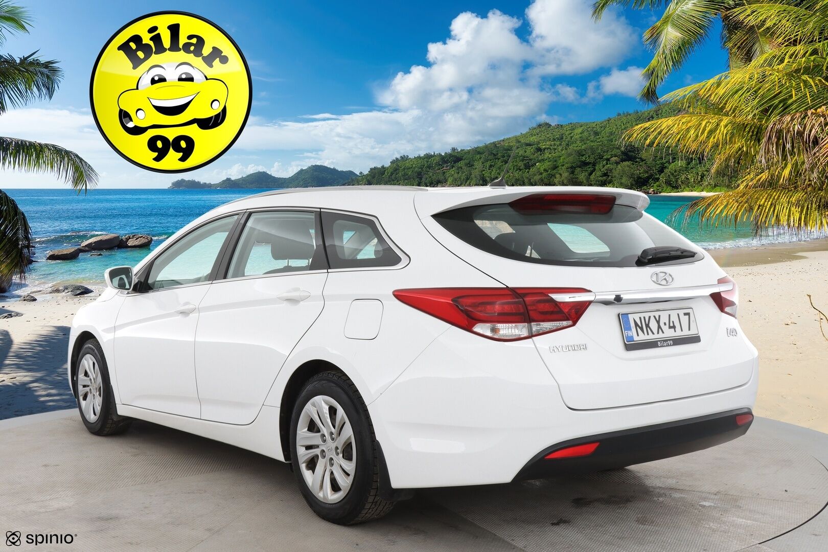 Hyundai i40 Wagon 2018 1,6 6MT ISG Classic * Vakkari / Bluetooth / Ilmastointi * - 2-omisteinen / Suomi-auto / 2 x hyväkuntoiset renkaat - HULLUT AVAJAISHULINAT KORKOTARJOUS 3,29 %