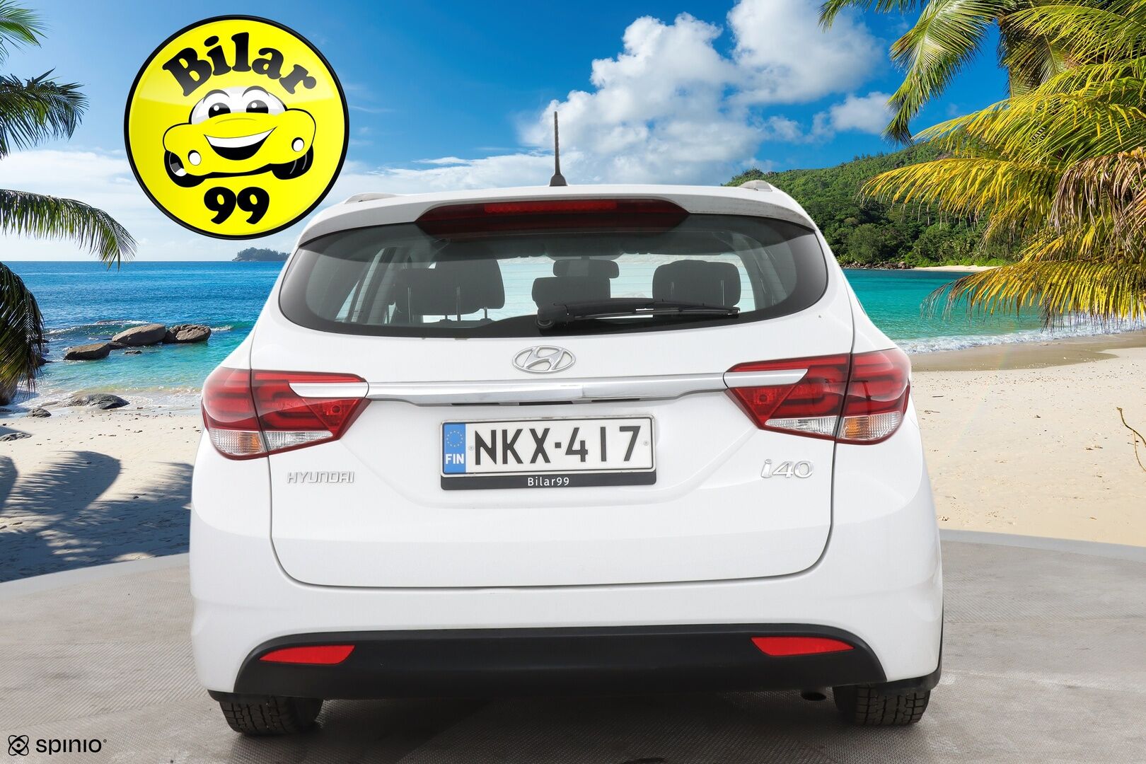 Hyundai i40 Wagon 2018 1,6 6MT ISG Classic * Vakkari / Bluetooth / Ilmastointi * - 2-omisteinen / Suomi-auto / 2 x hyväkuntoiset renkaat - HULLUT AVAJAISHULINAT KORKOTARJOUS 3,29 %