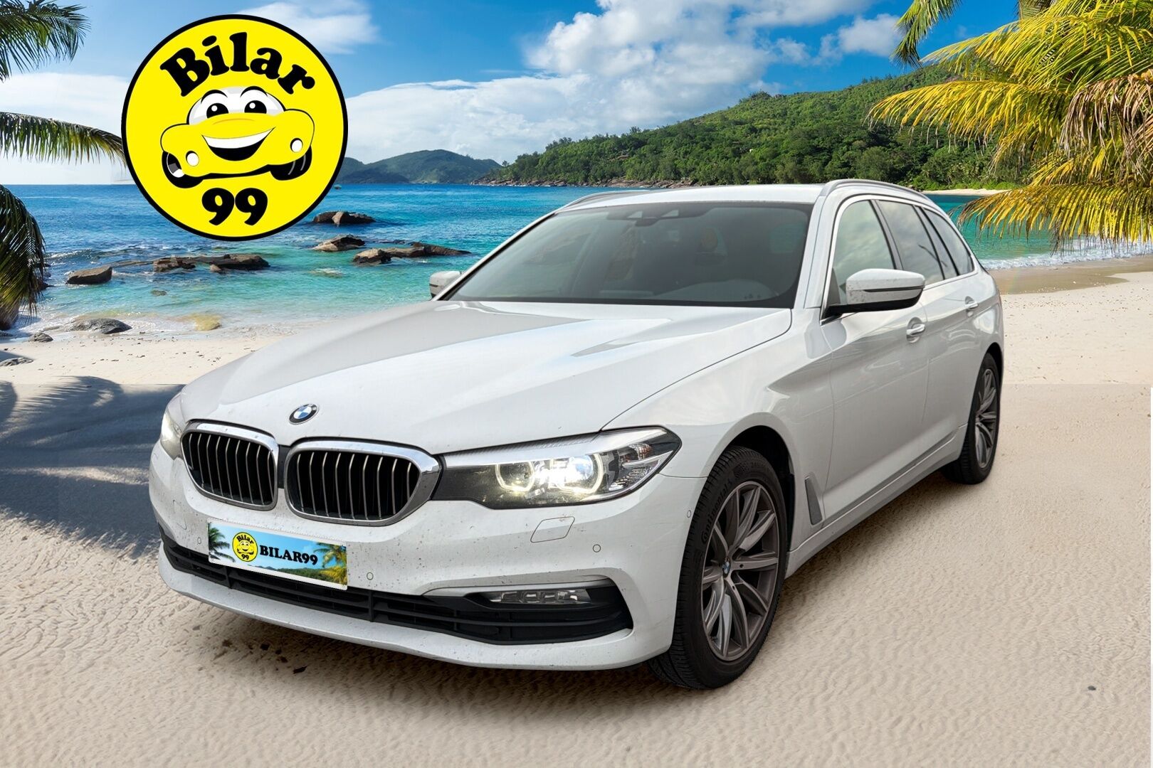 BMW 520 2018 G31 Touring 520d A xDrive Business Comfort - Suomiauto | HiFi | Koukku | Peruutuskamera | Digimittari | Vakkari | LED | Lohko&Sisäpistoke | Ratinlämmitys | Juuri tullut Tampereelle!