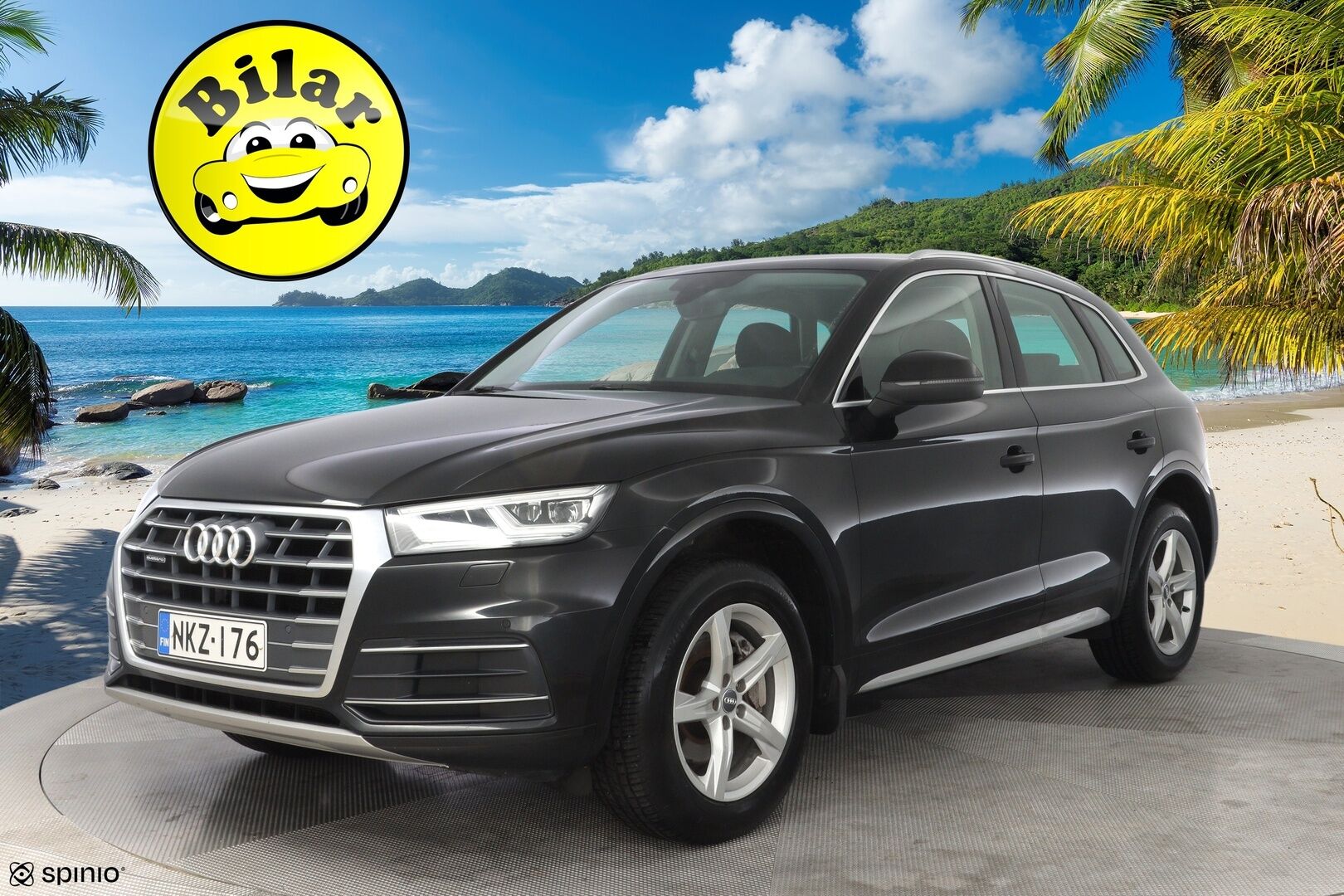 Audi Q5 2018 2.0 TDI Business Sport 120 kW Quattro S tronic - Digimittaristo | Webasto | Sport-penkit | Tutkat | Taittuva koukku | Suomi-auto | 2x renkaat | Juuri huollettu | Hihna vaihdettu 2024