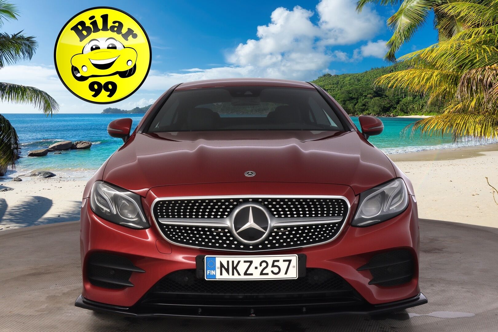 Mercedes-Benz E 2017 220 d 4Matic A Coupé Business AMG *Distronic Pro / Multibeam LED / Navi / Lohko / P.kamera* -  / Suomiauto /  Nelikko / Erikoisväri