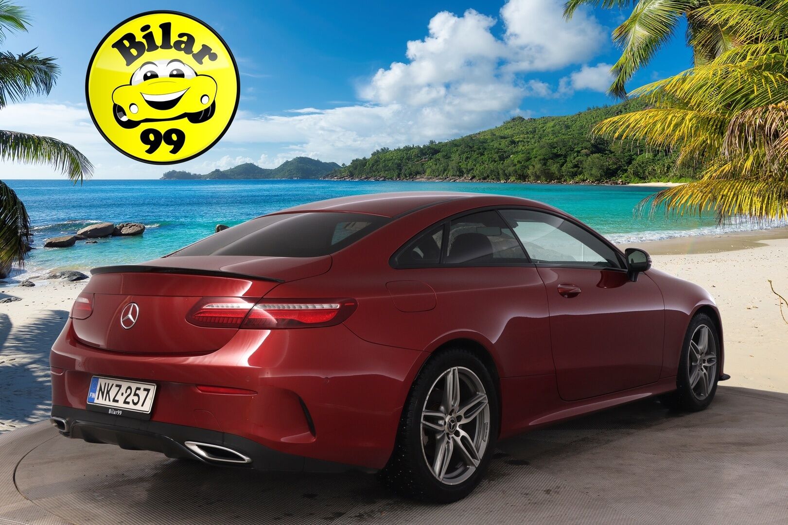 Mercedes-Benz E 2017 220 d 4Matic A Coupé Business AMG *Distronic Pro / Multibeam LED / Navi / Lohko / P.kamera* - / Suomiauto /  Nelikko / Erikoisväri - HULLUT AVAJAISHULINAT KORKOTARJOUS 3,29 %