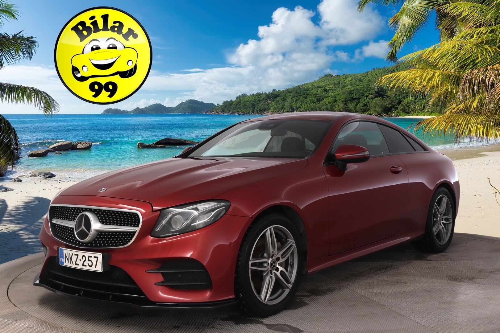 Mercedes-Benz E 2017 220 d 4Matic A Coupé Business AMG *Distronic Pro / Multibeam LED / Navi / Lohko / P.kamera* -  / Suomiauto /  Nelikko / Erikoisväri