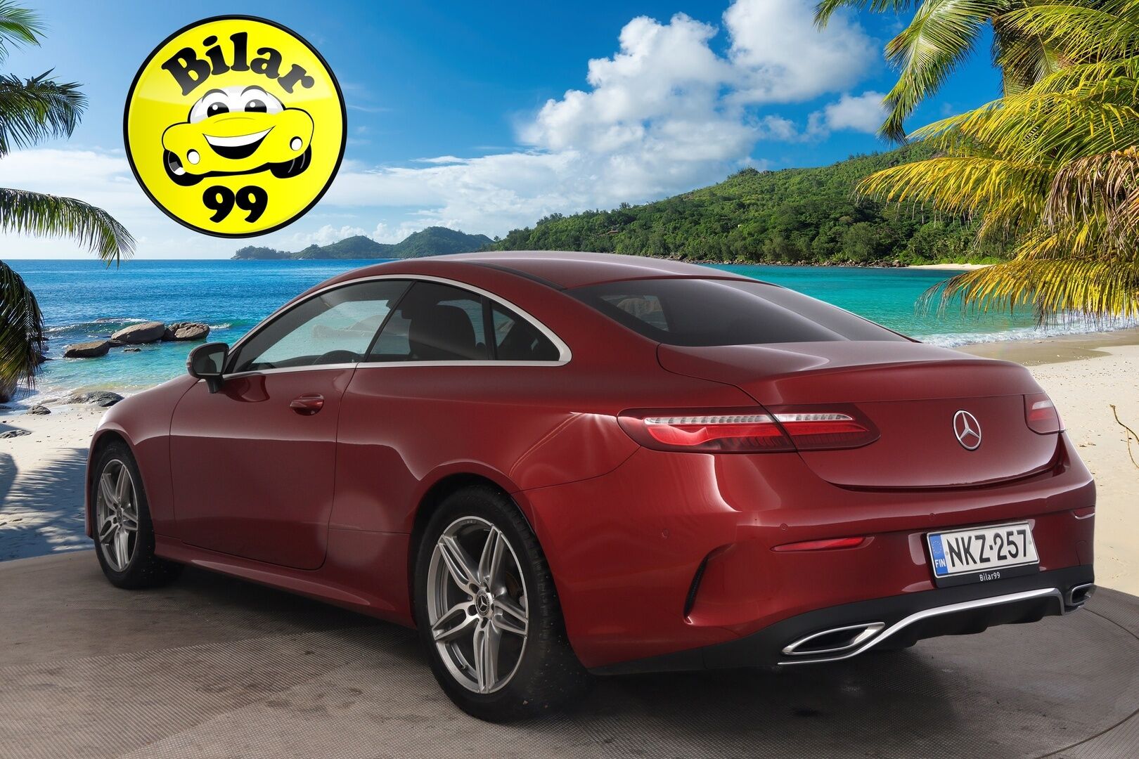 Mercedes-Benz E 2017 220 d 4Matic A Coupé Business AMG *Distronic Pro / Multibeam LED / Navi / Lohko / P.kamera* - Suomiauto /  Nelikko / Erikoisväri