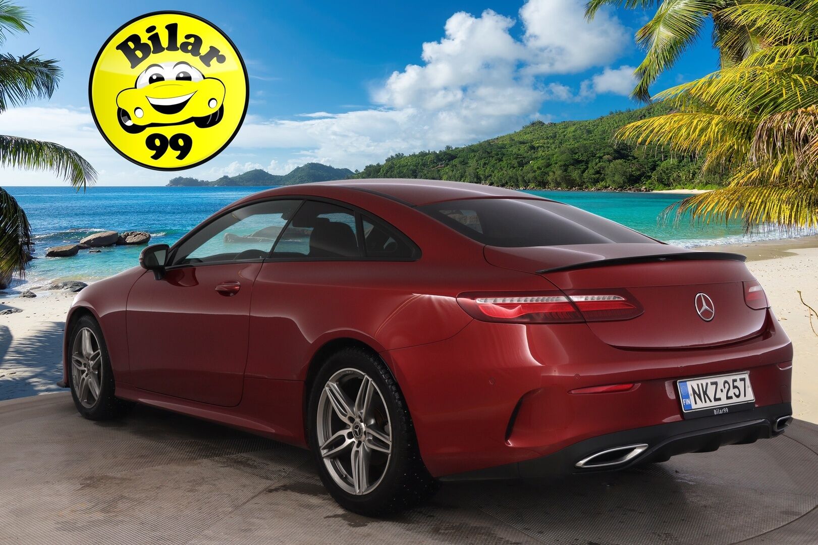 Mercedes-Benz E 2017 220 d 4Matic A Coupé Business AMG *Distronic Pro / Multibeam LED / Navi / Lohko / P.kamera* -  / Suomiauto /  Nelikko / Erikoisväri