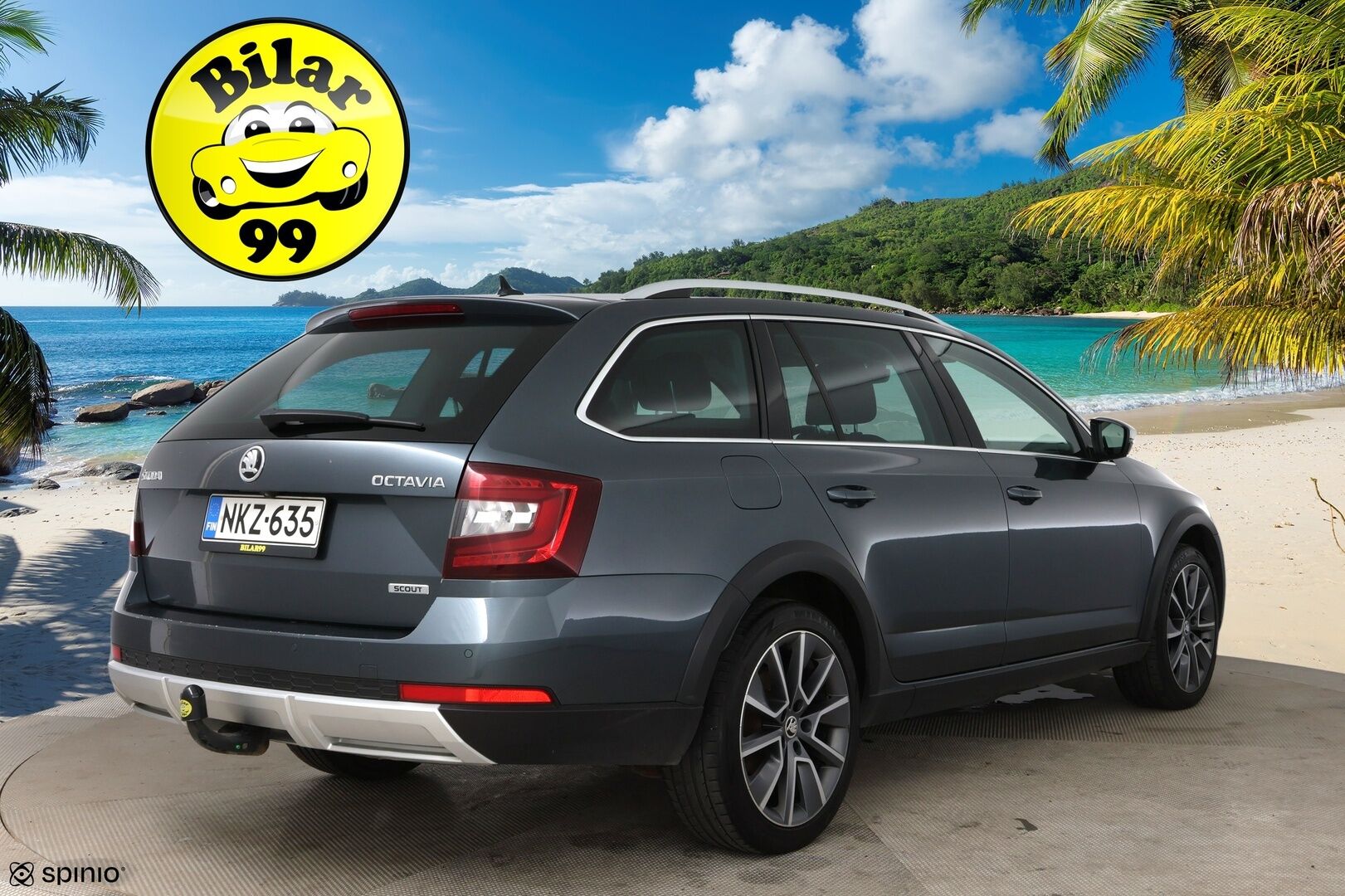 Skoda Octavia 2017 Combi 2,0 TDI 184 4x4 Scout DSG Autom / Adapt. Vakkari / P. Kamera / LED / Koukku - BLIS / P.Tutkat