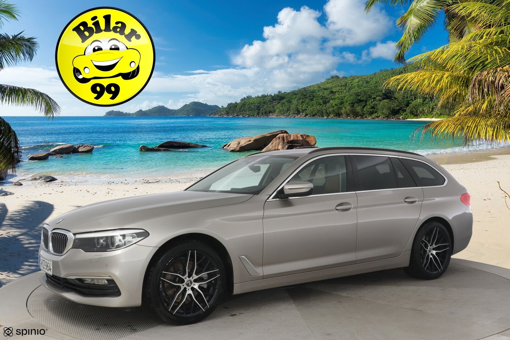 BMW 520 2017 G31 Touring 520d A xDrive Business* Webasto / Vetokoukku / Konjakkinahat* - *Digimittari / My BMW / 2-Omisteinen / Suomi-auto / P-Tutkat / Siisti* - HULLUT JOULUT KORKOTARJOUS 2,49% 