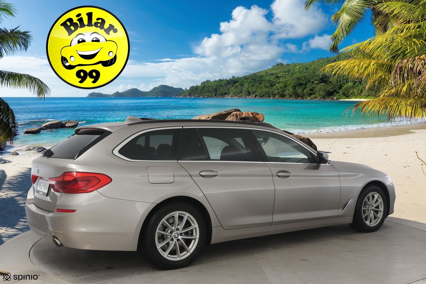 BMW 520 2017 G31 Touring 520d A xDrive Business* Webasto / Vetokoukku / Konjakkinahat* - *Digimittari / My BMW / 2-Omisteinen / Suomi-auto / P-Tutkat / Siisti* - HULLUT JOULUT KORKOTARJOUS 2,49% 