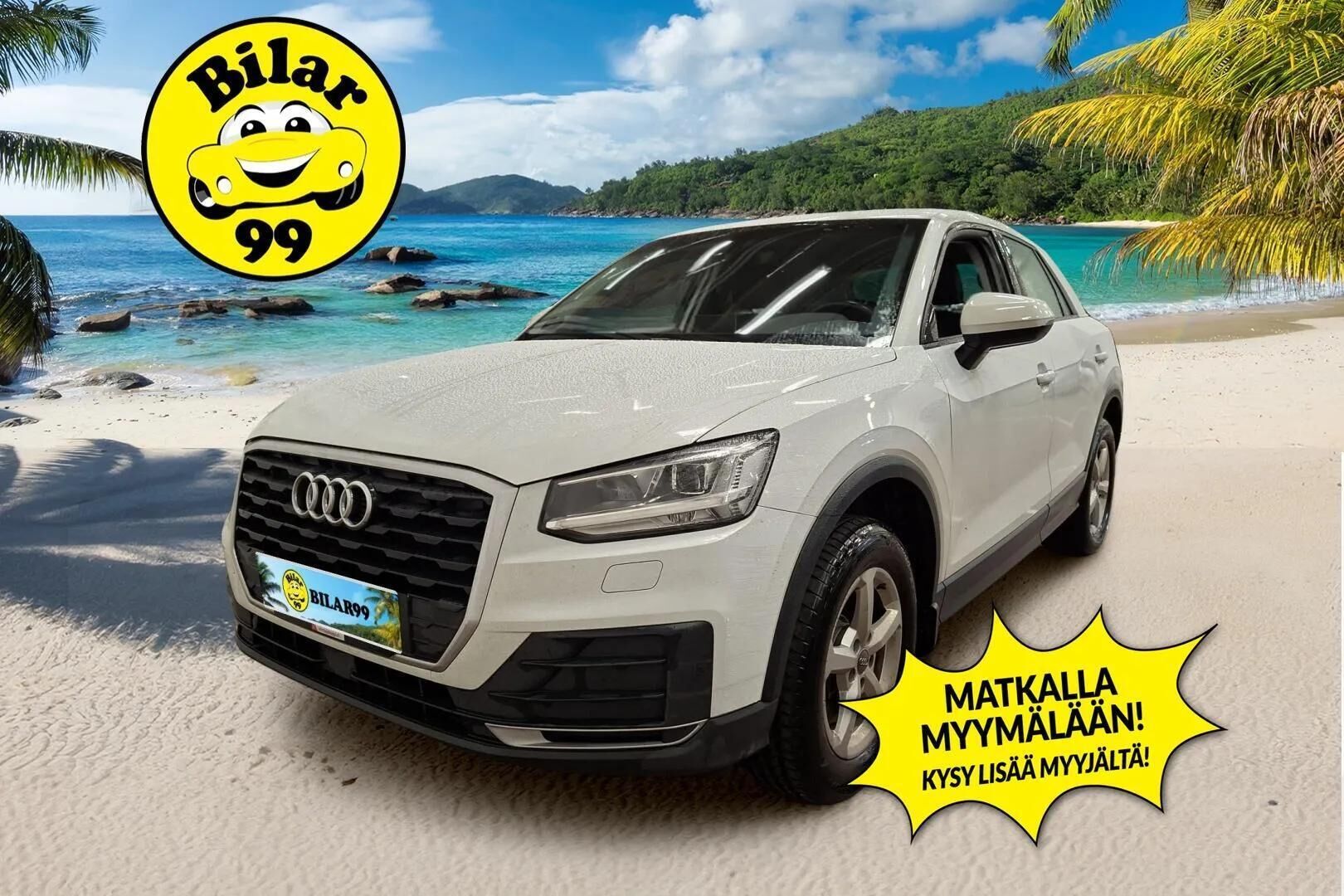 Audi Q2 2018 Business Plus Edition 1,0 TFSI 85 kW S tronic ultra - | Suomi-auto | Lohkolämmitin + sisäp. | P.kamera & tutka | Vakkari | LED | 2x renkaat ja vanteet | - KORKO VAIN 3,99 %