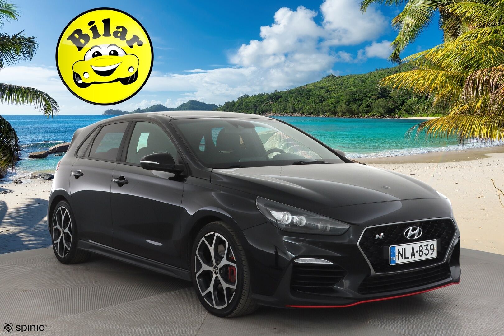 Hyundai i30 5d 2018 N 2,0 T-GDI 6MT - | LED | Webasto | Säädettävä alusta | Rev matching | P.kamera | Navi | Apple & Android | Keyless | Lane assist | Suomiauto | 