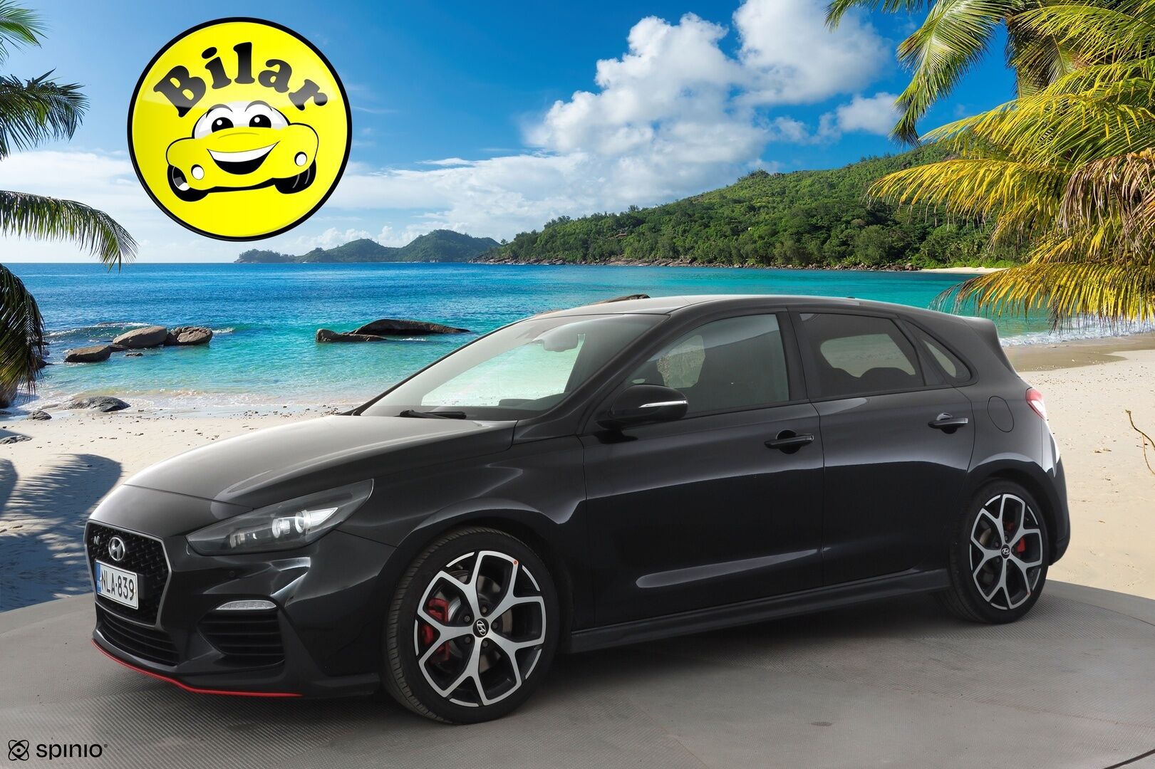Hyundai i30 5d 2018 N 2,0 T-GDI 6MT - | LED | Webasto | Säädettävä alusta | Rev matching | P.kamera | Navi | Apple & Android | Keyless | Lane assist | Suomiauto | 