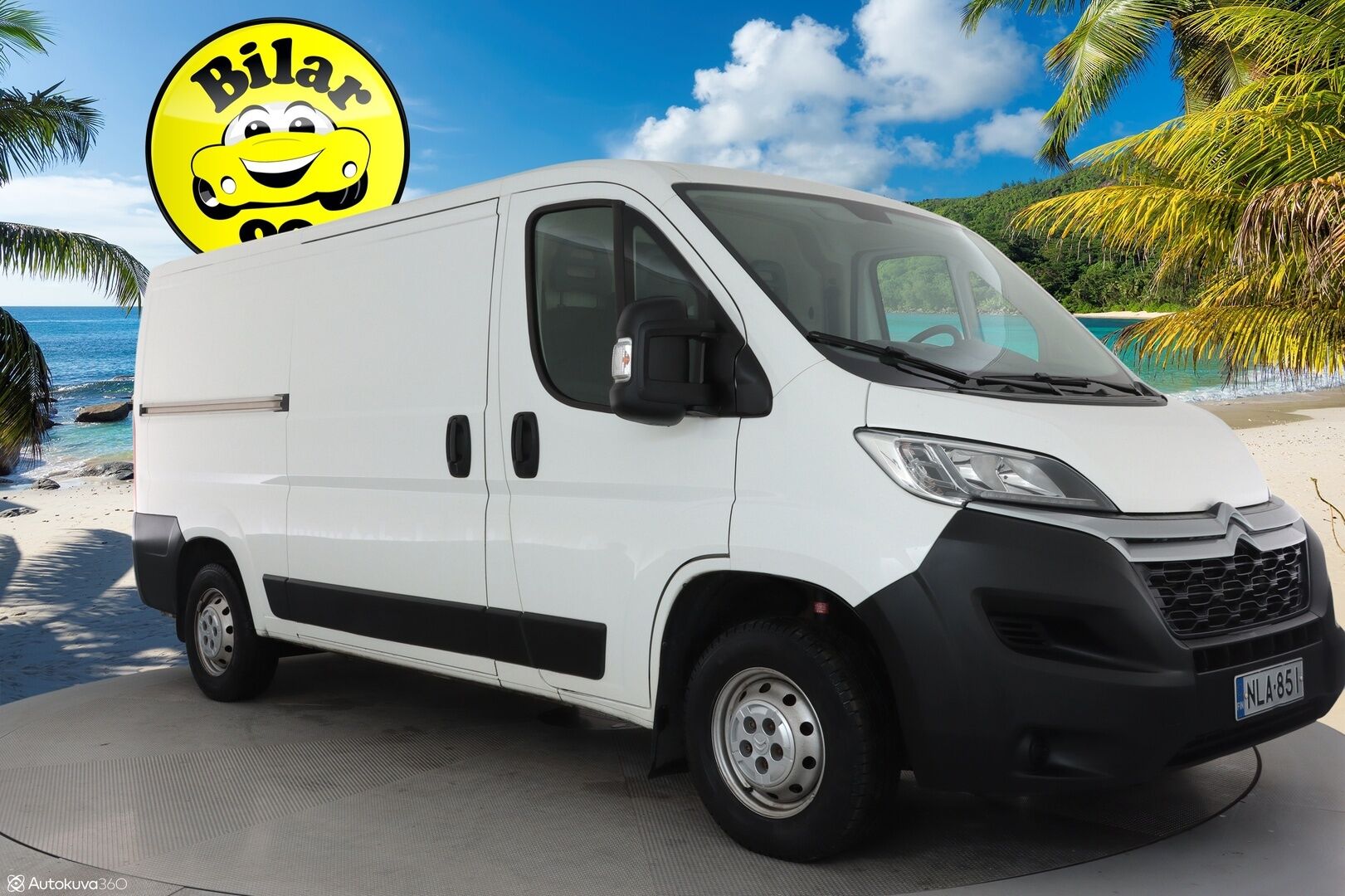 Citroen Jumper 2018 BlueHDi 110 35 L2H1 ** Webasto / Vakkari / Ilmastointi / Bluetooth / Kiinteä Ikkunallinen Väliseinä ** - 1.Om Suomi-auto / Kahdet renkaat