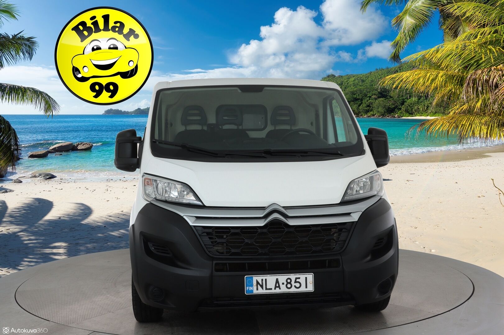 Citroen Jumper 2018 BlueHDi 110 35 L2H1 ** Webasto / Vakkari / Ilmastointi / Bluetooth / Kiinteä Ikkunallinen Väliseinä ** - 1.Om Suomi-auto / Kahdet renkaat