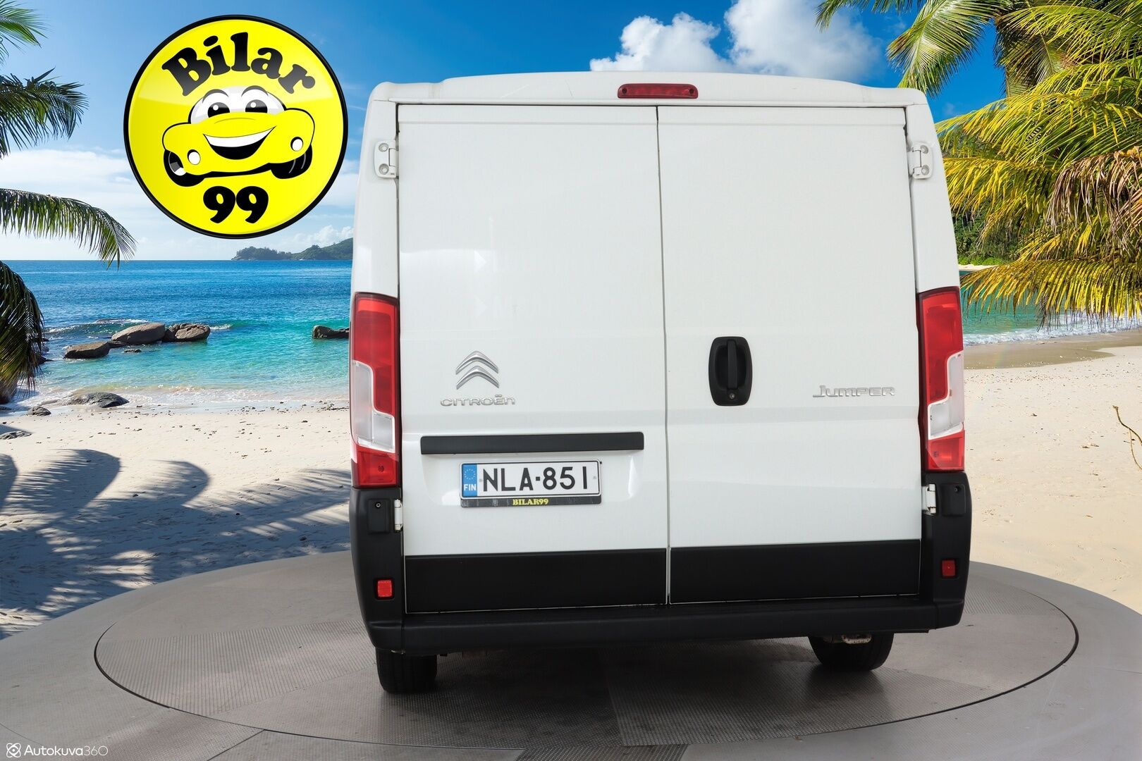 Citroen Jumper 2018 BlueHDi 110 35 L2H1 ** Webasto / Vakkari / Ilmastointi / Bluetooth / Kiinteä Ikkunallinen Väliseinä ** - 1.Om Suomi-auto / Kahdet renkaat
