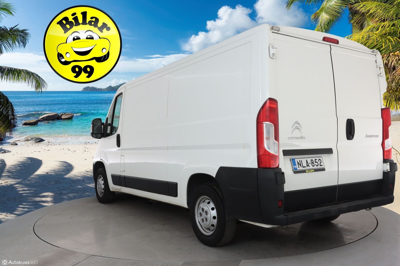 Citroen Jumper 2018 BlueHDi 110 35 L2H1 **Webasto / Vakkari / Bluetooth&CD-Soitin / LED-lisävalo / Ilmastointi / ALV** - 1-om. Suomi-auto / Kahdet renkaat
