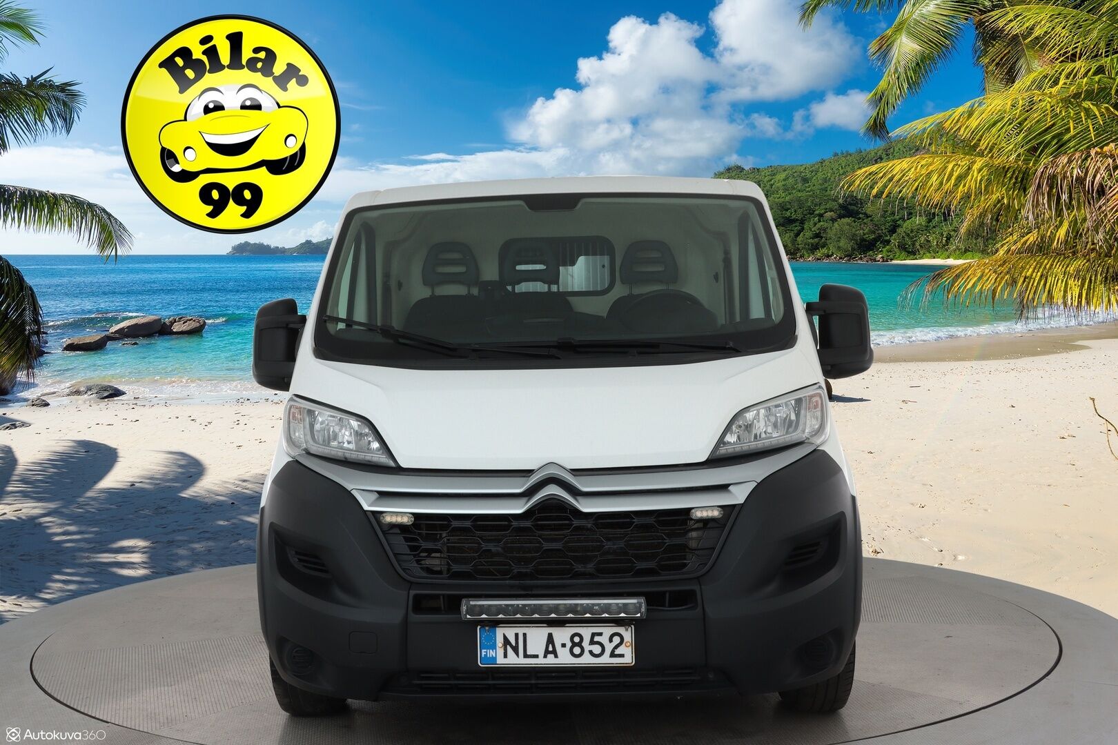 Citroen Jumper 2018 BlueHDi 110 35 L2H1 **Webasto / Vakkari / Bluetooth&CD-Soitin / LED-lisävalo / Ilmastointi / ALV** - 1-om. Suomi-auto / Kahdet renkaat