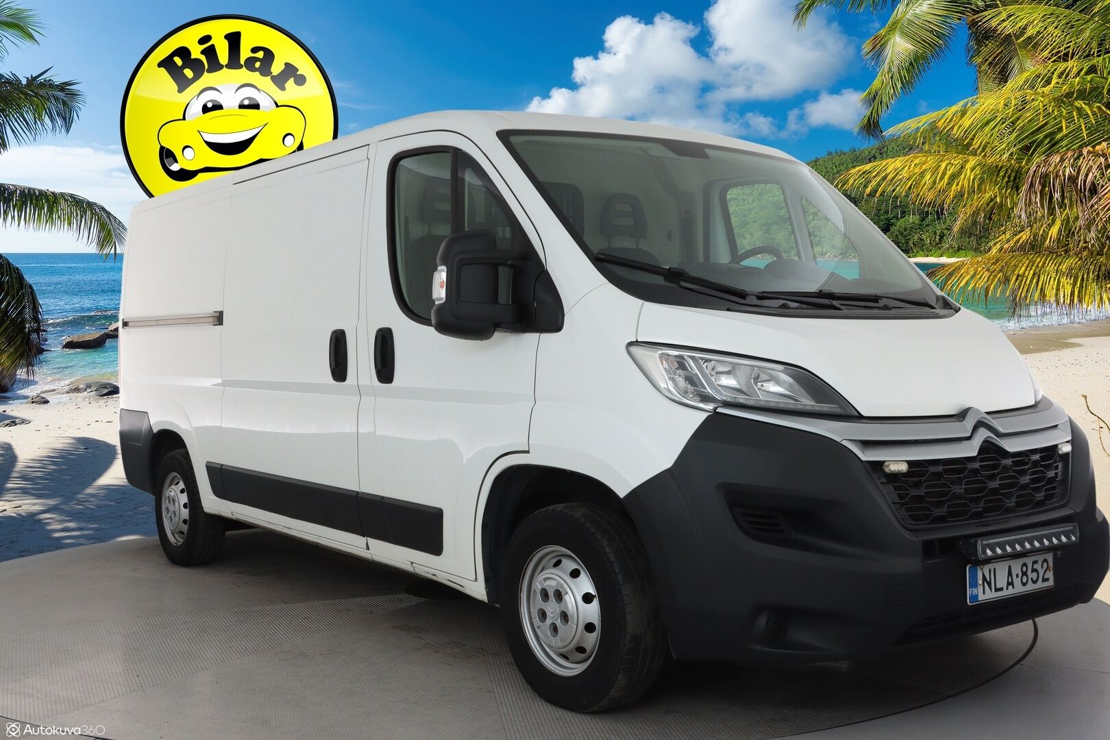 Citroen Jumper 2018 BlueHDi 110 35 L2H1 **Webasto / Vakkari / Bluetooth&CD-Soitin / LED-lisävalo / Ilmastointi / ALV** - 1-om. Suomi-auto / Kahdet renkaat