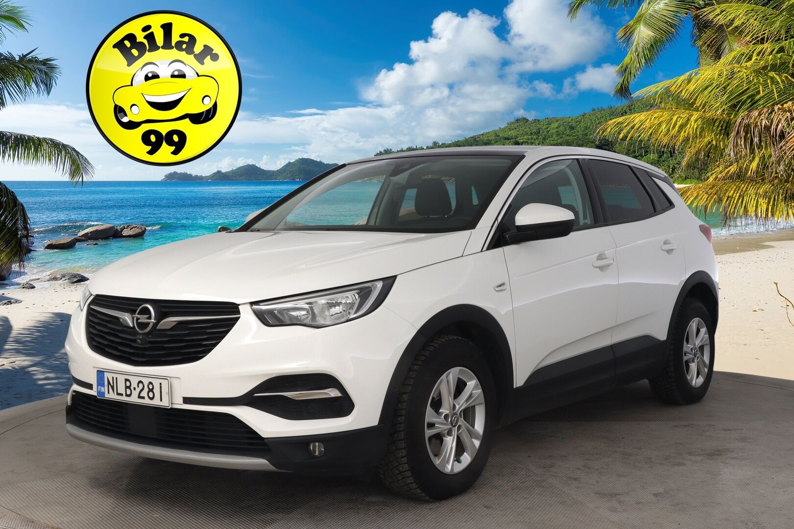 Opel Grandland X 2018 Innovation 1,2 Turbo Start/Stop 96 kW AT6 *ACC / Panorama / 360 kamera / Lohko / Suomi-auto / Jakopää juuri tehty!* - *Juuri saapunut / 2x Renkaat*