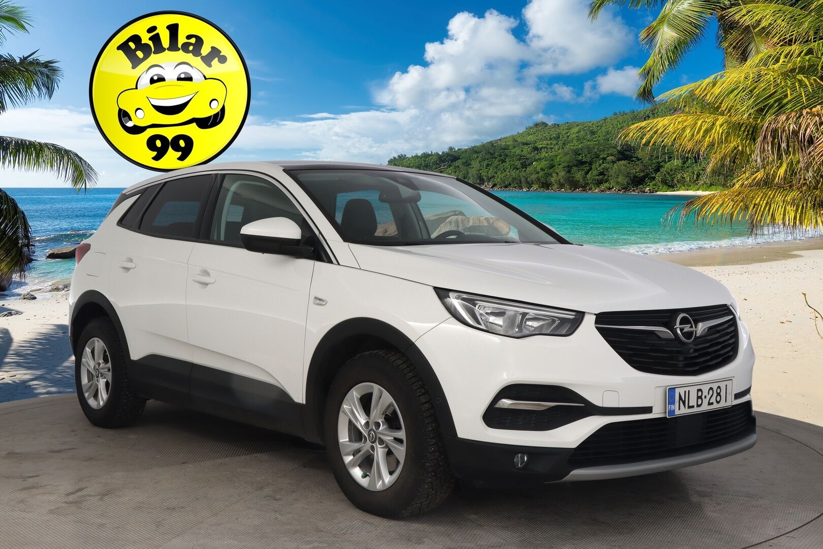 Opel Grandland X 2018 Innovation 1,2 Turbo Start/Stop 96 kW AT6 *ACC / Panorama / 360 kamera / Lohko / Suomi-auto / Jakopää juuri tehty!* - *Juuri saapunut / 2x Renkaat / Lisää kuvia tulossa!*