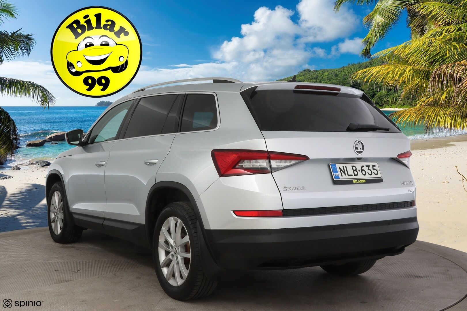Skoda Kodiaq 2018 2,0TDI 190 4x4 Exclusive**Panorama / 360° Kamera / Ilmastoidut Muistinahat / Adapt.Vakkari / Webasto / Koukku / Canton** - Navi / Kaistavahti / 3-Alueinen / KeylessGO / 2x Renkaat