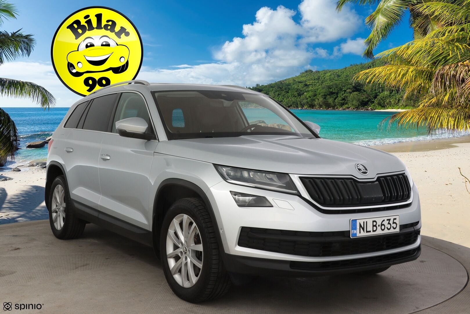 Skoda Kodiaq 2018 2,0TDI 190 4x4 Exclusive**Panorama / 360° Kamera / Ilmastoidut Muistinahat / Adapt.Vakkari / Webasto / Koukku / Canton** - Navi / Kaistavahti / 3-Alueinen / KeylessGO / 2x Renkaat