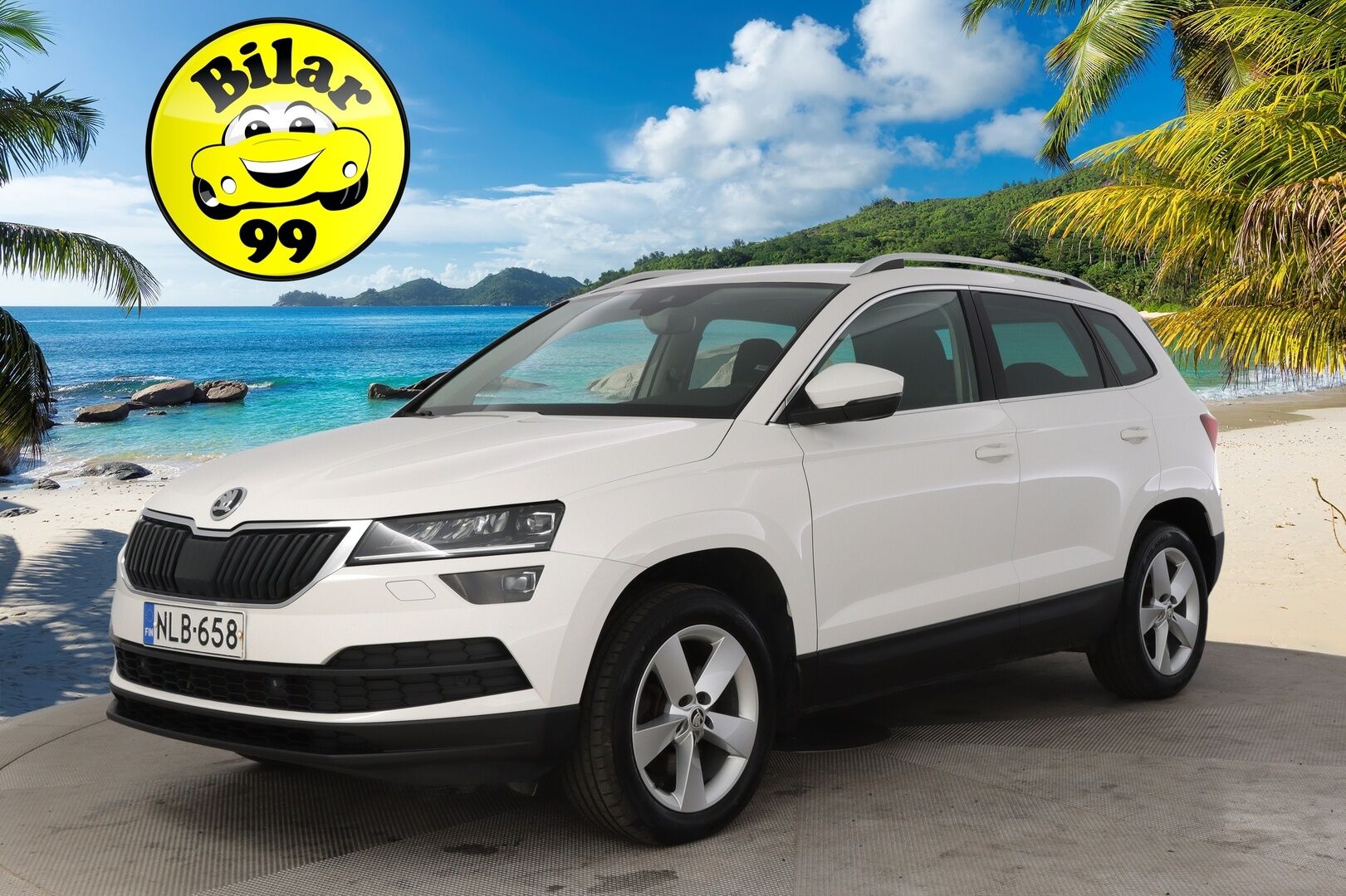 Skoda Karoq 2018 2,0 TDI 150 4x4 Style DSG Autom. *Webasto / ACC / Navi / Koukku / Jakopää tehty!* - *BLIS / Lane Assist / Smartlink / Lämpölasi / 2x Alumiinivanteet hyvillä renkailla*