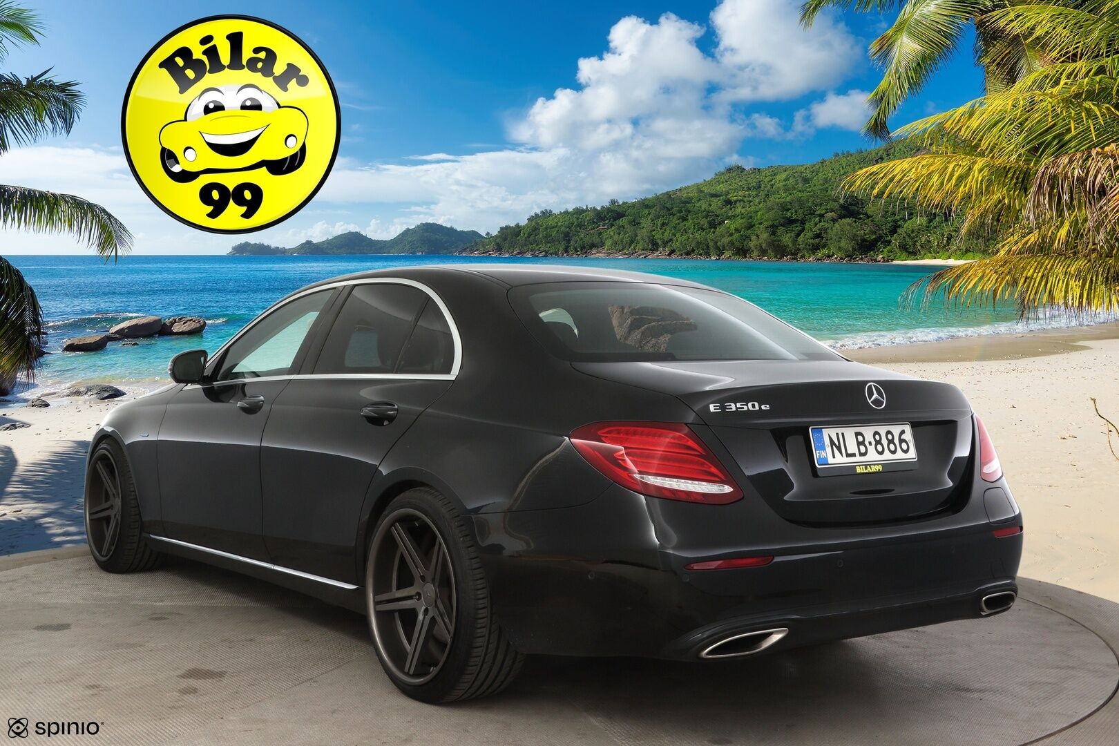 Mercedes-Benz E 2017 350 e A Premium Business * Burmesterit / 360-Kamerat / Widescreen / IHC+ / Vetokoukku * - * Näyttävä ja Merkkihuollettu yksilö *