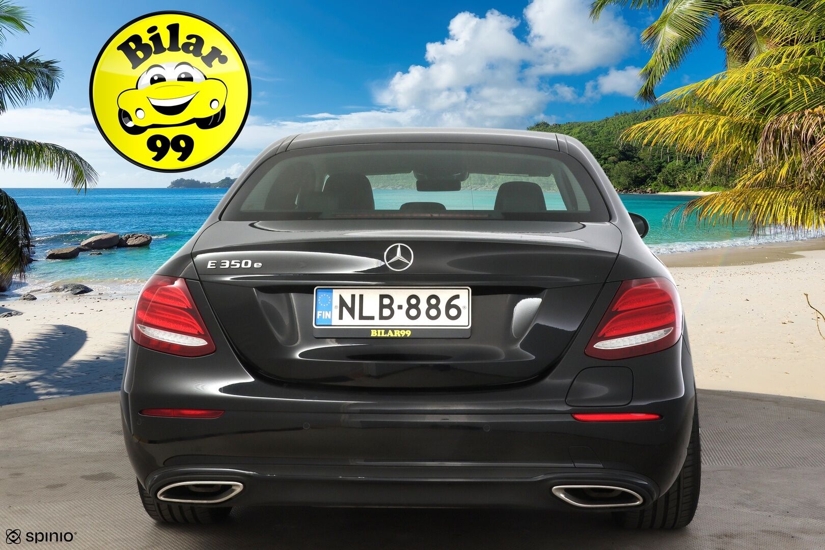 Mercedes-Benz E 2017 350 e A Premium Business * Burmesterit / 360-Kamerat / Widescreen / IHC+ / Vetokoukku * - * Näyttävä ja Merkkihuollettu yksilö *