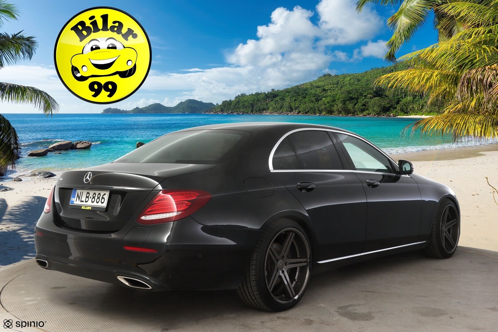 Mercedes-Benz E 2017 350 e A Premium Business * Burmesterit / 360-Kamerat / Widescreen / IHC+ / Vetokoukku * - * Näyttävä ja Merkkihuollettu yksilö *