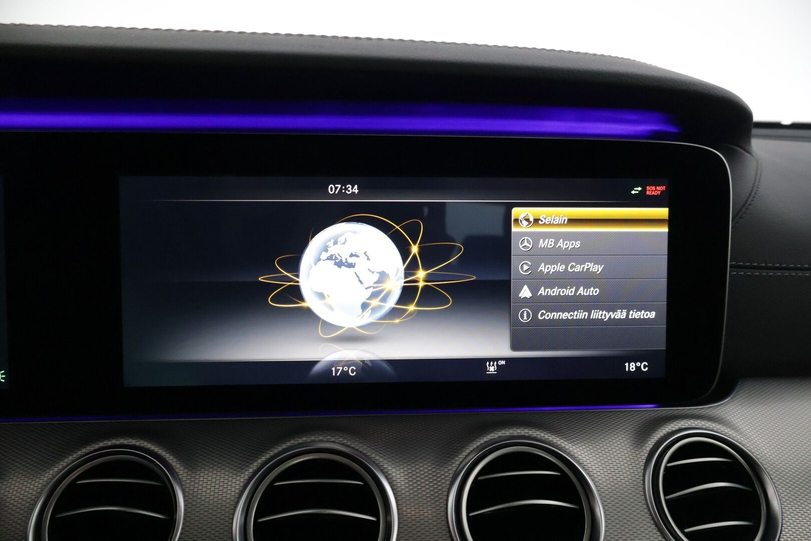 Mercedes-Benz E 2017 350 e A Premium Business * Burmesterit / 360-Kamerat / Widescreen / IHC+ / Vetokoukku * - * Näyttävä ja Merkkihuollettu yksilö *