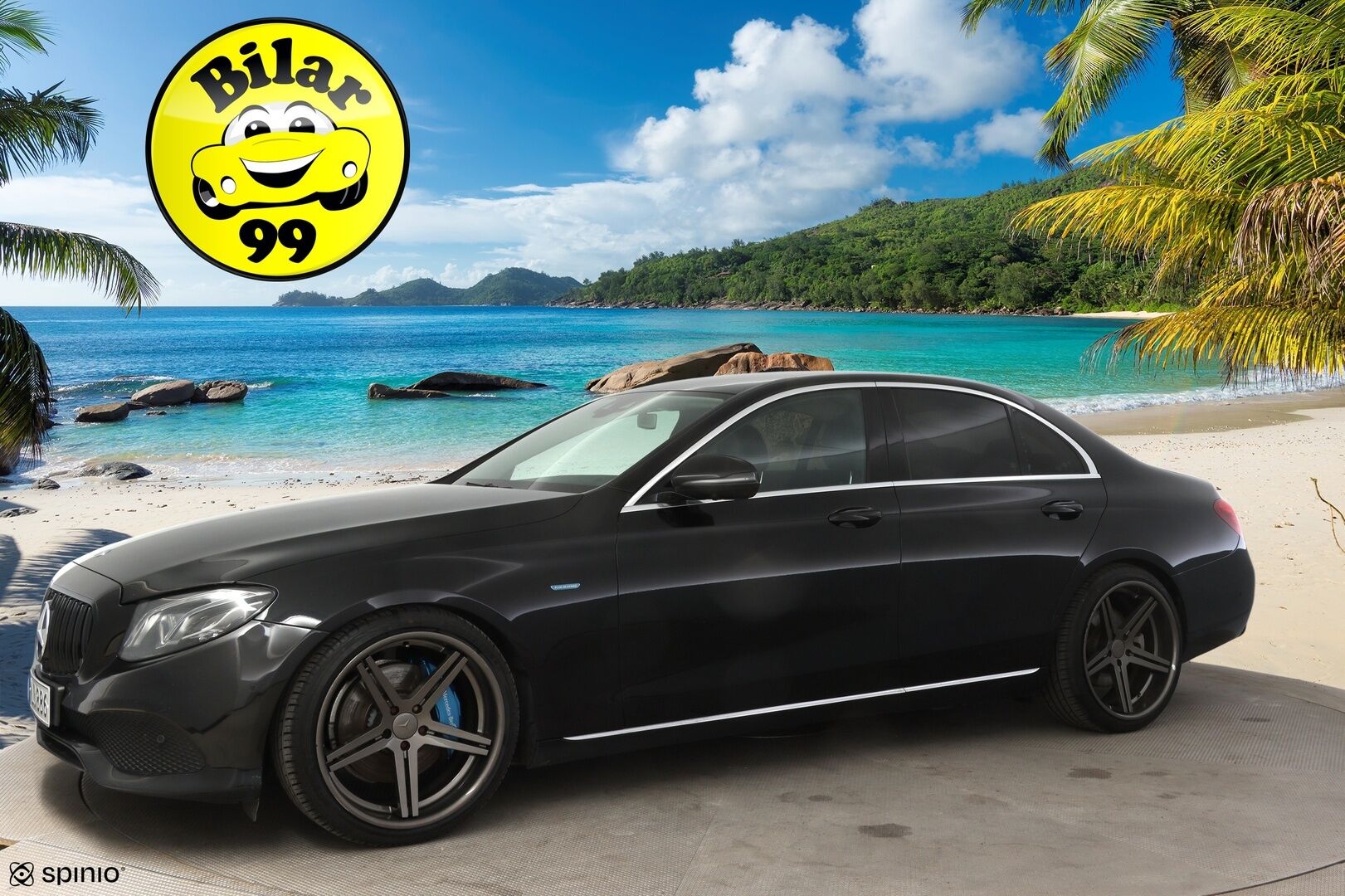 Mercedes-Benz E 2017 350 e A Premium Business * Burmesterit / 360-Kamerat / Widescreen / IHC+ / Vetokoukku * - * Näyttävä ja Merkkihuollettu yksilö *