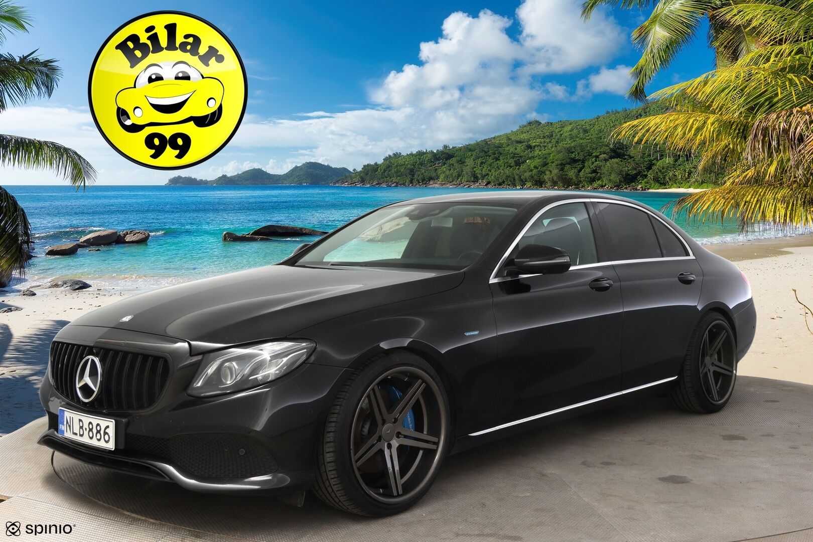 Mercedes-Benz E 2017 350 e A Premium Business * Burmesterit / 360-Kamerat / Widescreen / IHC+ / Vetokoukku * - * Näyttävä ja Merkkihuollettu yksilö *