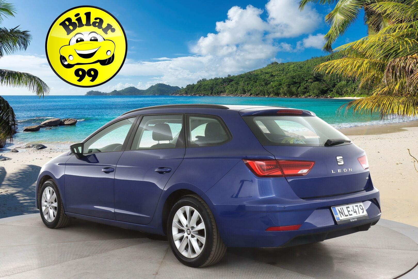 Seat Leon ST 2018 1,4 TGI 110 Style Business DSG / YritysOutlet - Myydään vain yrityksille - *Lohko & Sisäpistoke /Tutkat /  Vakkari / Navi / LED / AppleCarPlay *