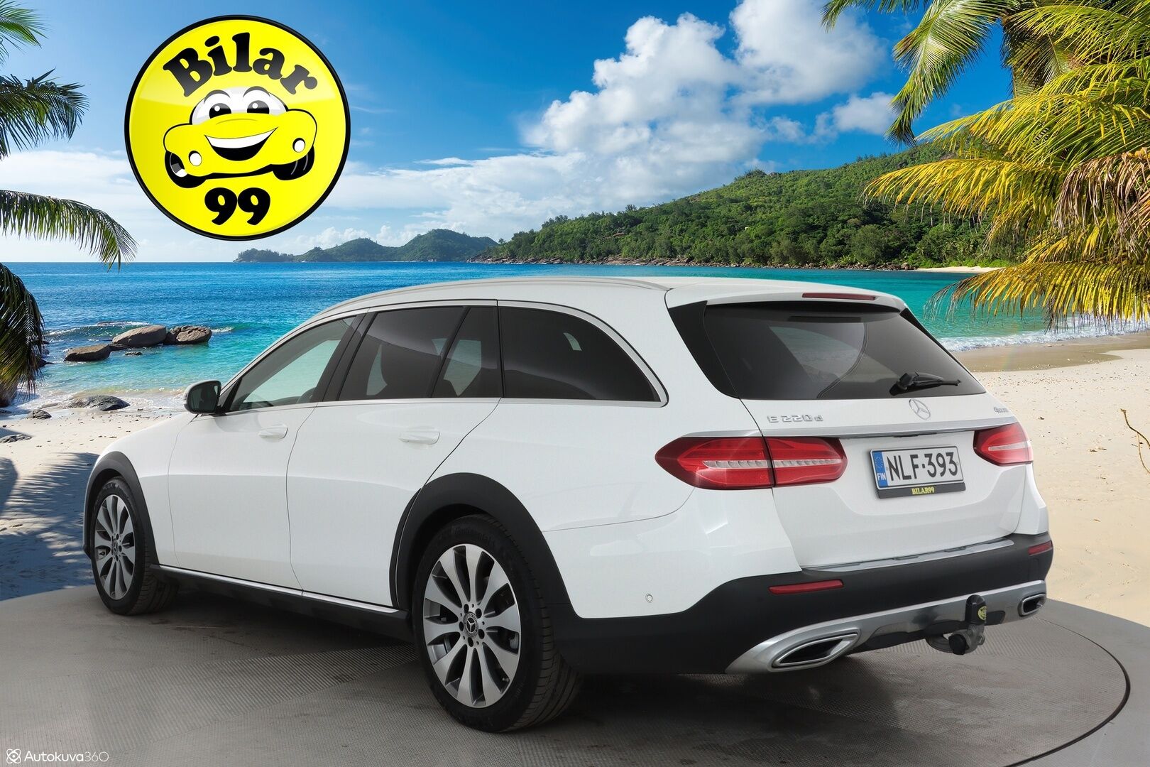 Mercedes-Benz E 2018 220 d 4Matic T A All-Terrain ** Webasto / Koukku / LED-High Performance / Sporttipenkit / P.kamera / Navi ** - 3,99 % KORKOTARJOUS TÄHÄN AUTOON - 2x Renkaat 