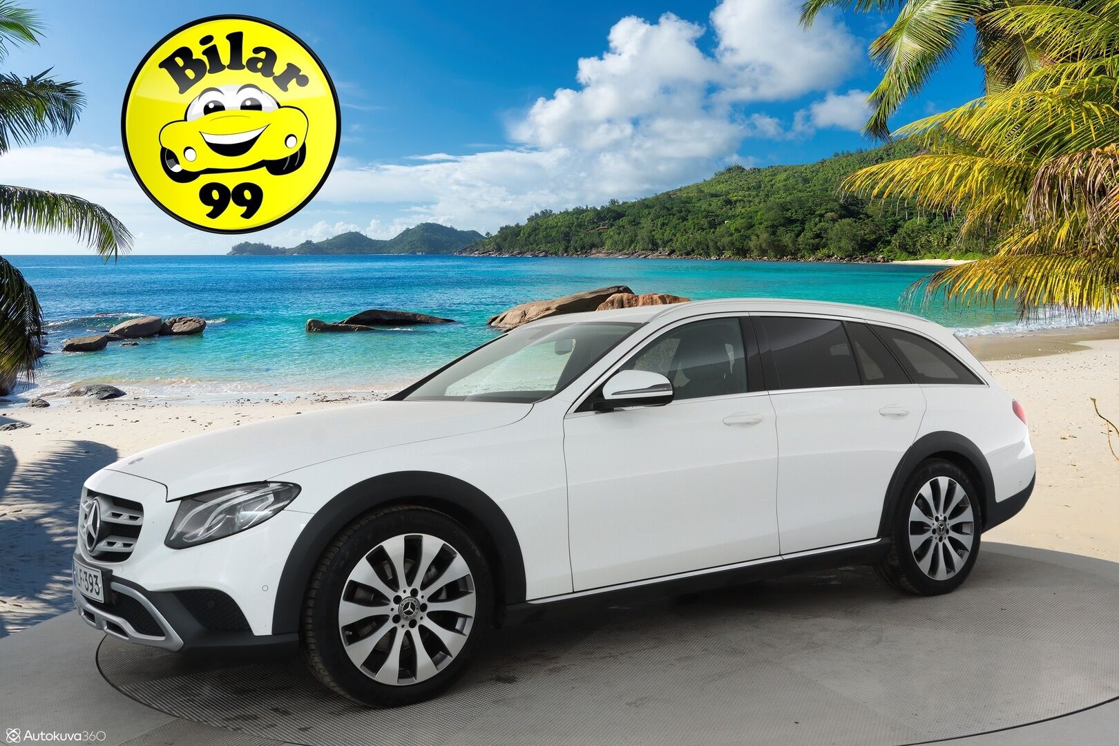 Mercedes-Benz E 2018 220 d 4Matic T A All-Terrain ** Webasto / Koukku / LED-High Performance / Sporttipenkit / P.kamera / Navi ** - 3,99 % KORKOTARJOUS TÄHÄN AUTOON - 2x Renkaat 