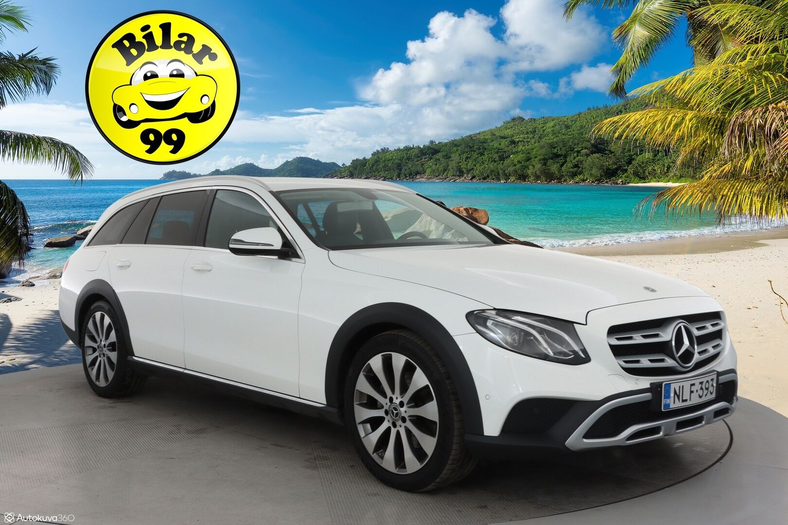 Mercedes-Benz E 2018 220 d 4Matic T A All-Terrain ** Webasto / Koukku / LED-High Performance / Sporttipenkit / P.kamera / Navi ** - 3,99 % KORKOTARJOUS TÄHÄN AUTOON - 2x Renkaat 