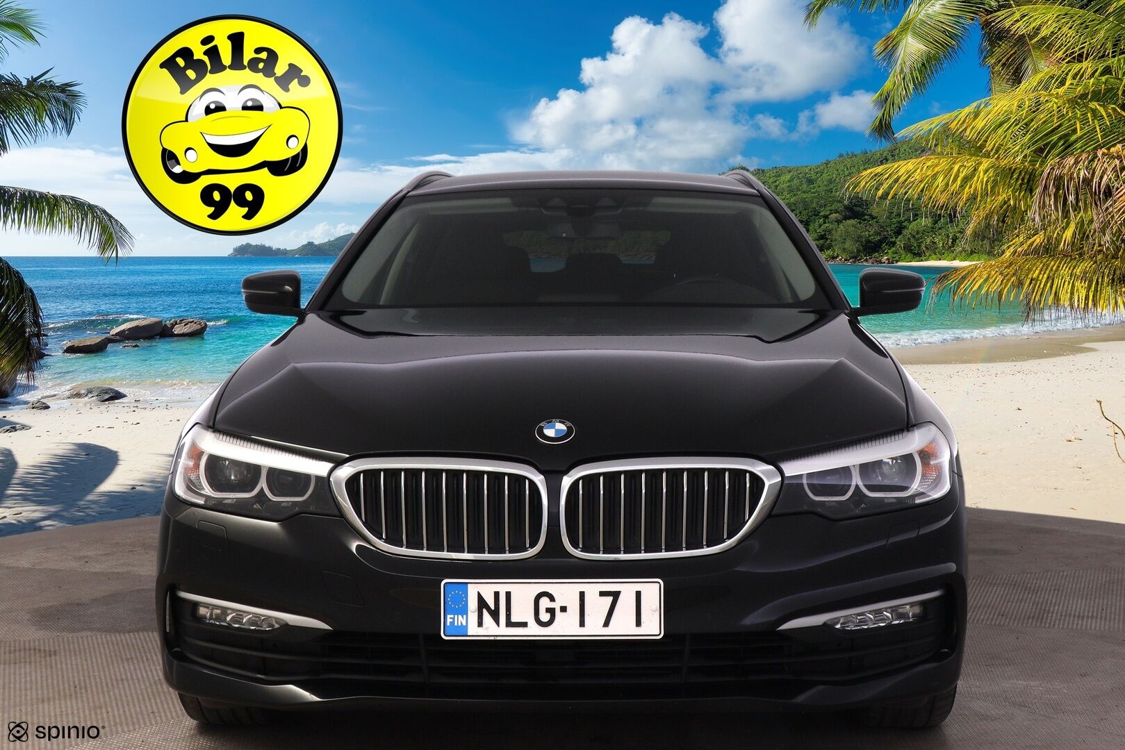 BMW 520 2019 G31 Touring 520d A xDrive Business Comfort *Suomi-auto / Koukku / Vakkari / P-kamera* - 3,99 % KORKOTARJOUS TÄHÄN AUTOON - Tilava ja taloudellinen 5-sarjan farmari!