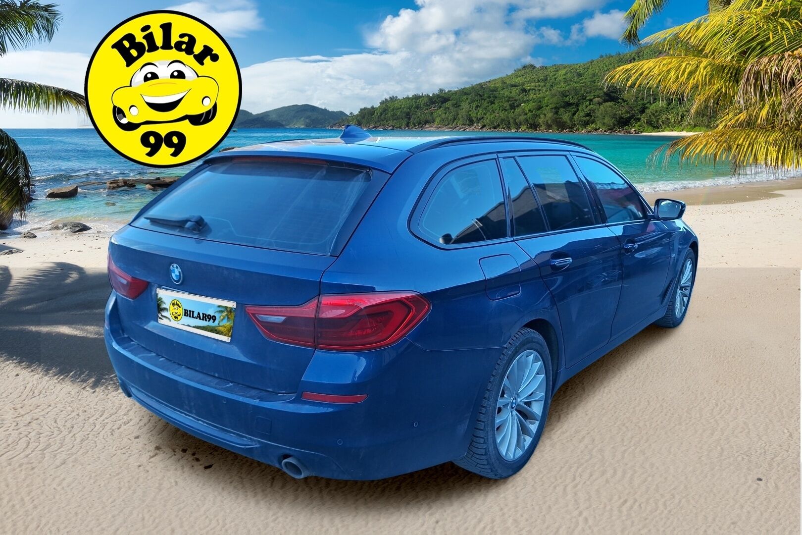 BMW 520 2018 G31 Touring 520d A xDrive Business Sport *Webasto / HUD / 360° / BLIS / H&K / Adapt.Led / Eleohjaus / Koukku* - Merkkihuollettu Suomiauto kaksilla hyvillä renkailla ja merkkivanteilla! - HULLUT AVAJAISHULINAT KORKOTARJOUS 3,29 %