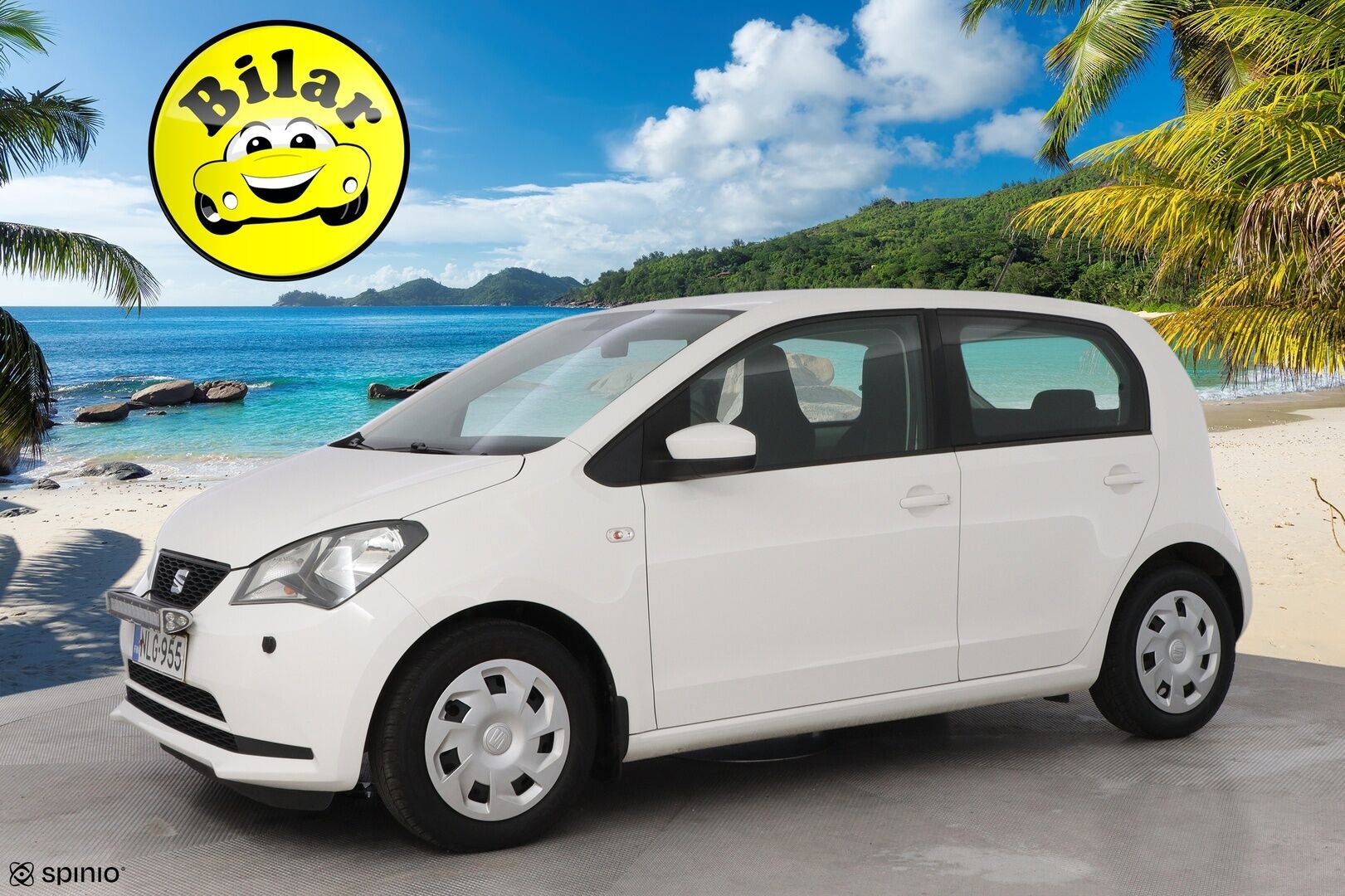 Seat Mii 2018 1,0 60 Ecomotive Style 5-ov. - Suomiauto | Lohko&Sisäpistoke | Kahdet renkaat | Ilmastointi | Näppärä ja siisti yksilö!