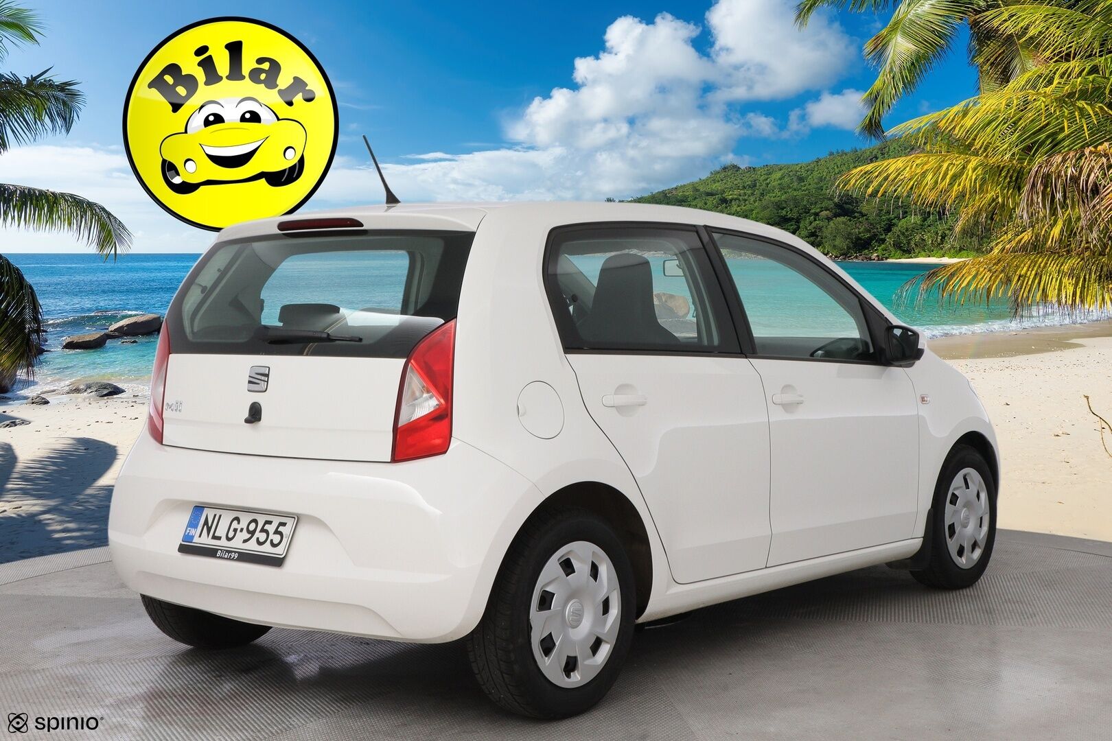 Seat Mii 2018 1,0 60 Ecomotive Style 5-ov. - Suomiauto | Lohko&Sisäpistoke | Kahdet renkaat | Ilmastointi | Näppärä ja siisti yksilö!