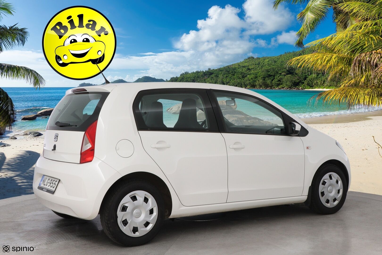 Seat Mii 2018 1,0 60 Ecomotive Style 5-ov. - Suomiauto | Lohko&Sisäpistoke | Kahdet renkaat | Ilmastointi | Näppärä ja siisti yksilö!