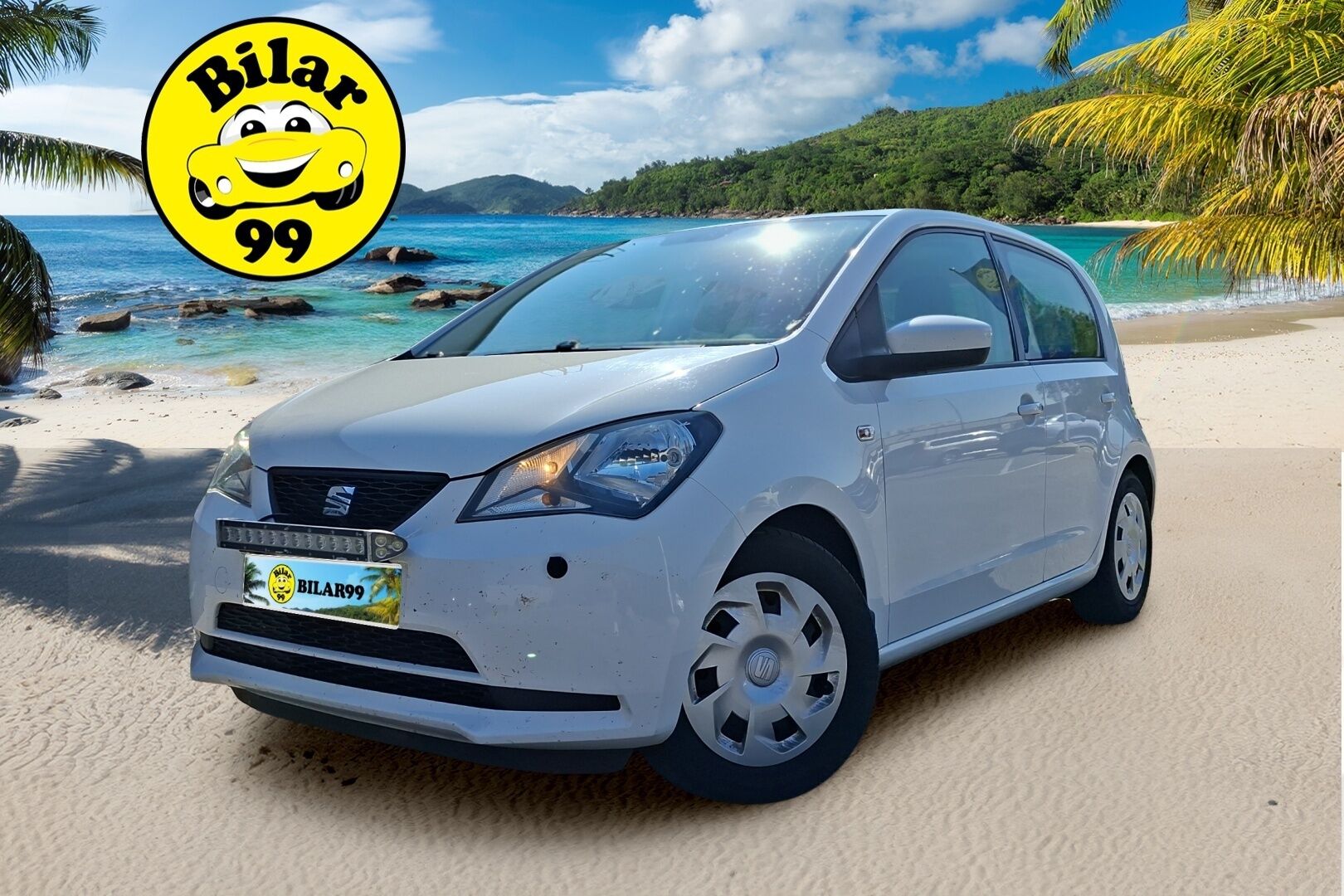Seat Mii 2018 1,0 60 Ecomotive Style 5-ov. - Suomiauto | Lohko&Sisäpistoke | Kahdet renkaat | Ilmastointi | Näppärä ja siisti yksilö!